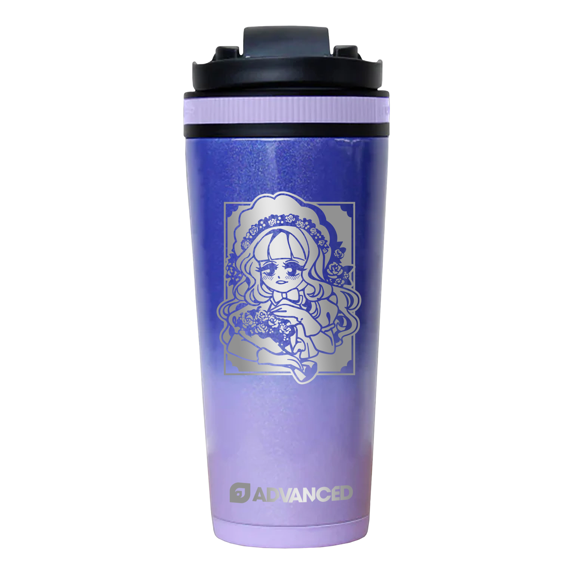 Knimbley Custom 26oz Ice Shaker - Lilac Dreaming