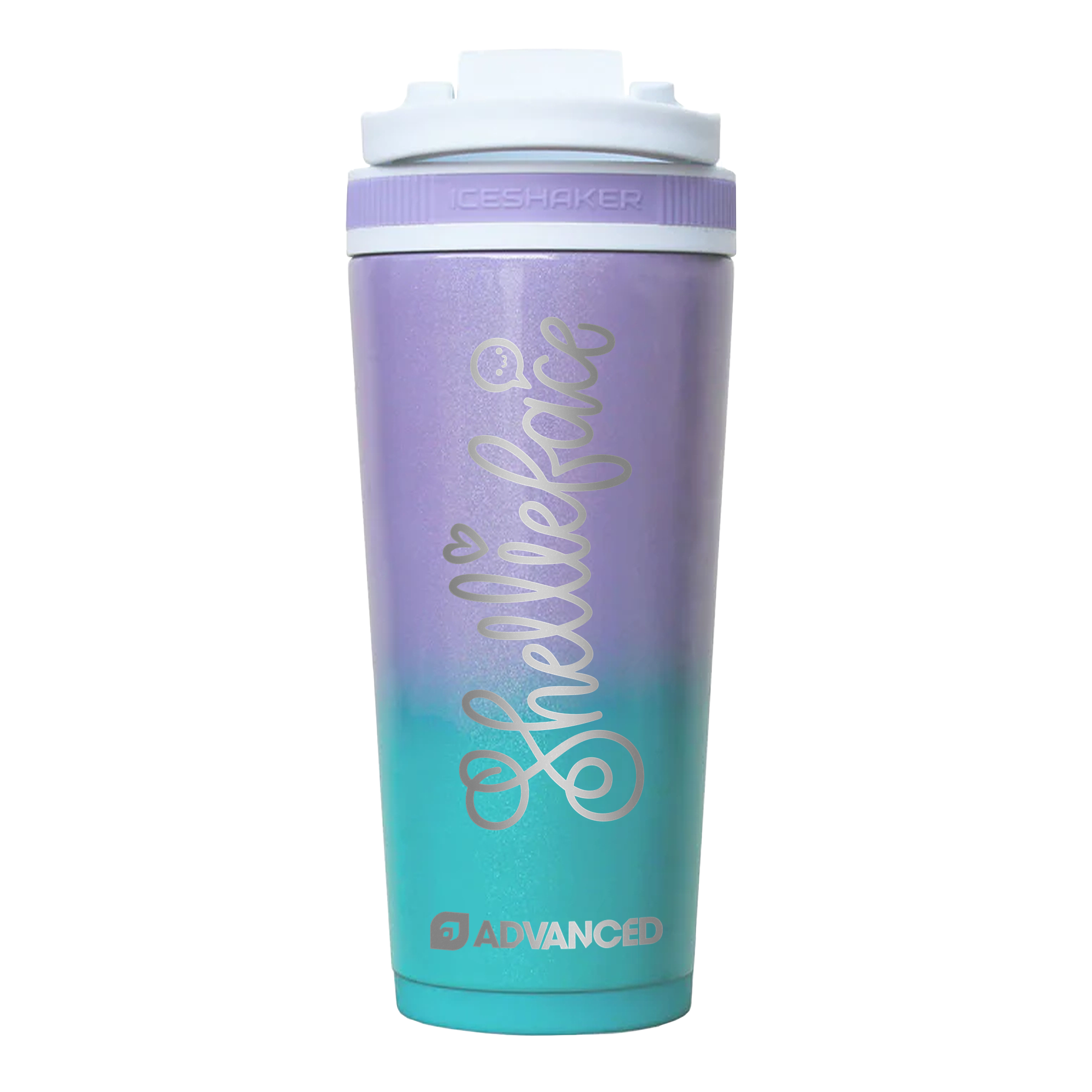 Shellieface Custom 26oz Ice Shaker - Mermaid