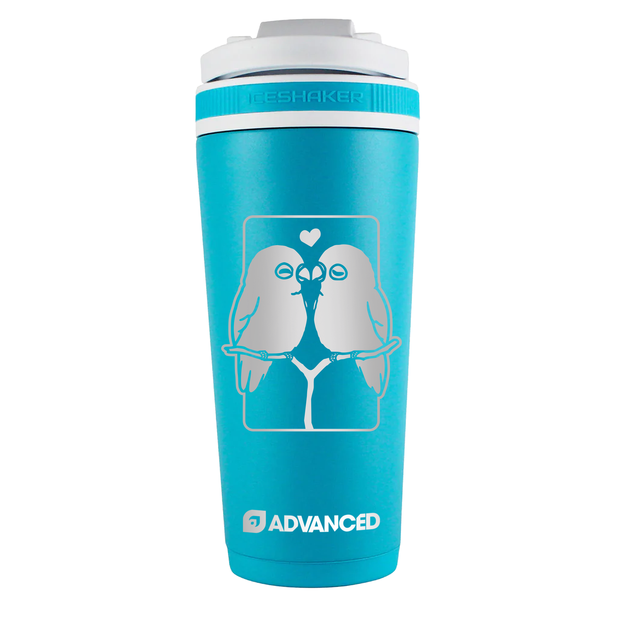 ZealousZam Custom 26oz Ice Shaker - Caribbean Blue