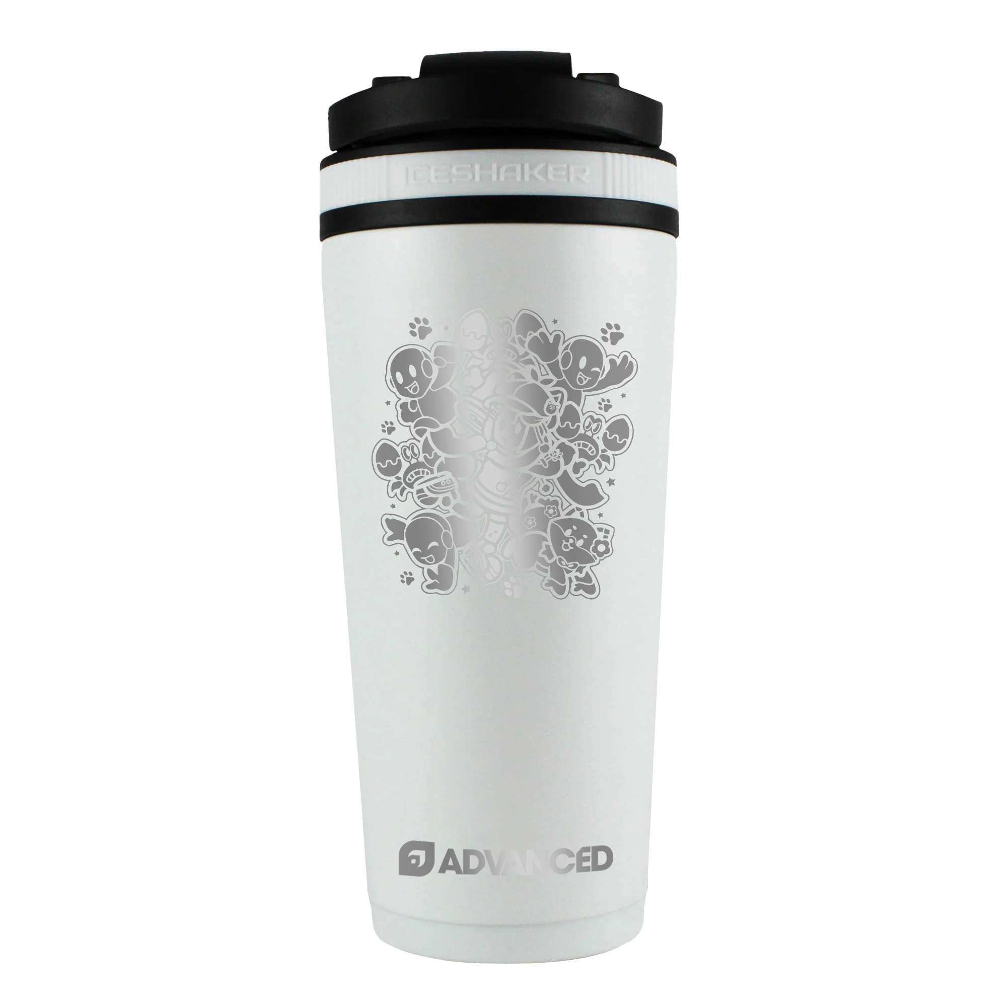 OrangeIsBorange Custom 26oz Ice Shaker - White