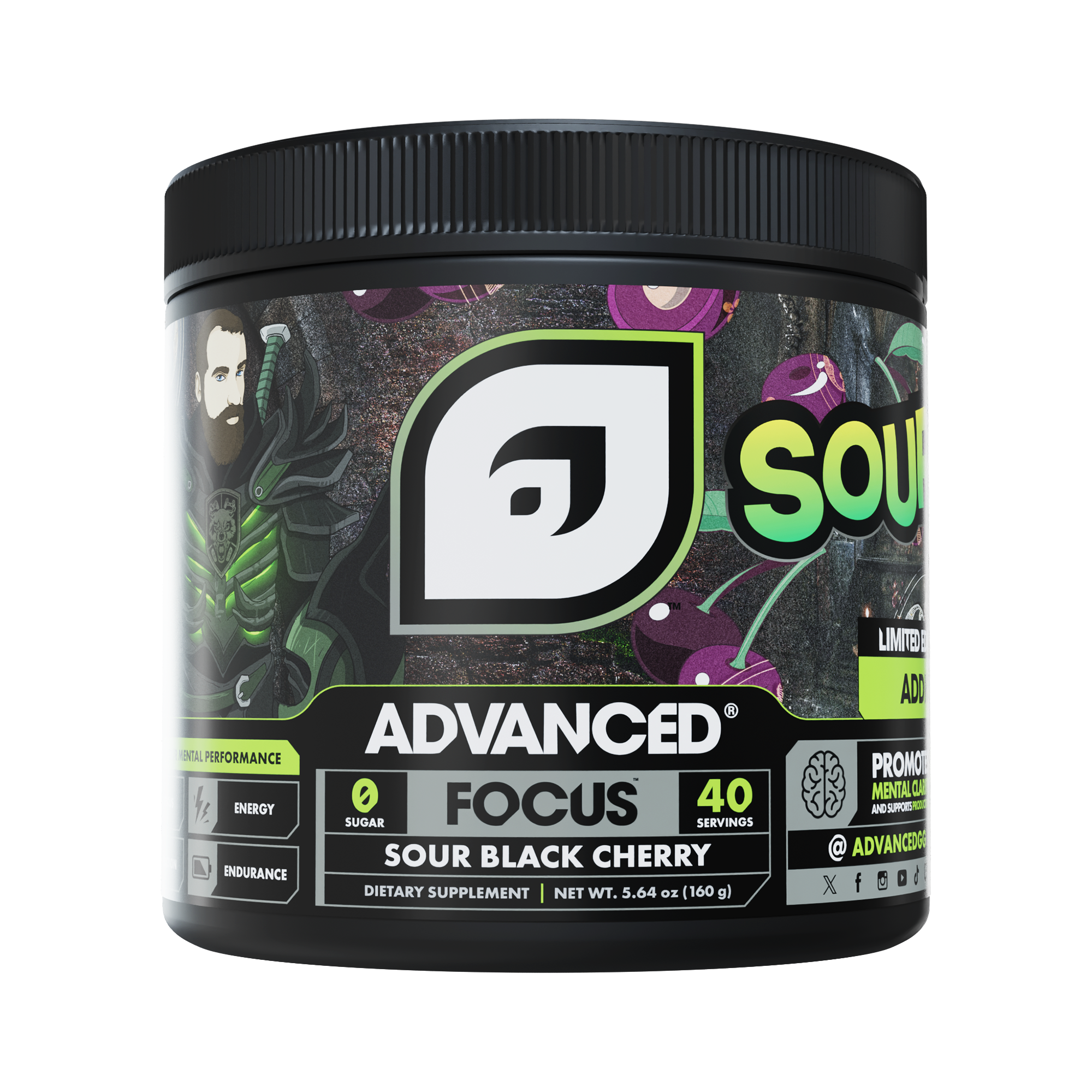 IronLord Addict Sour Black Cherry