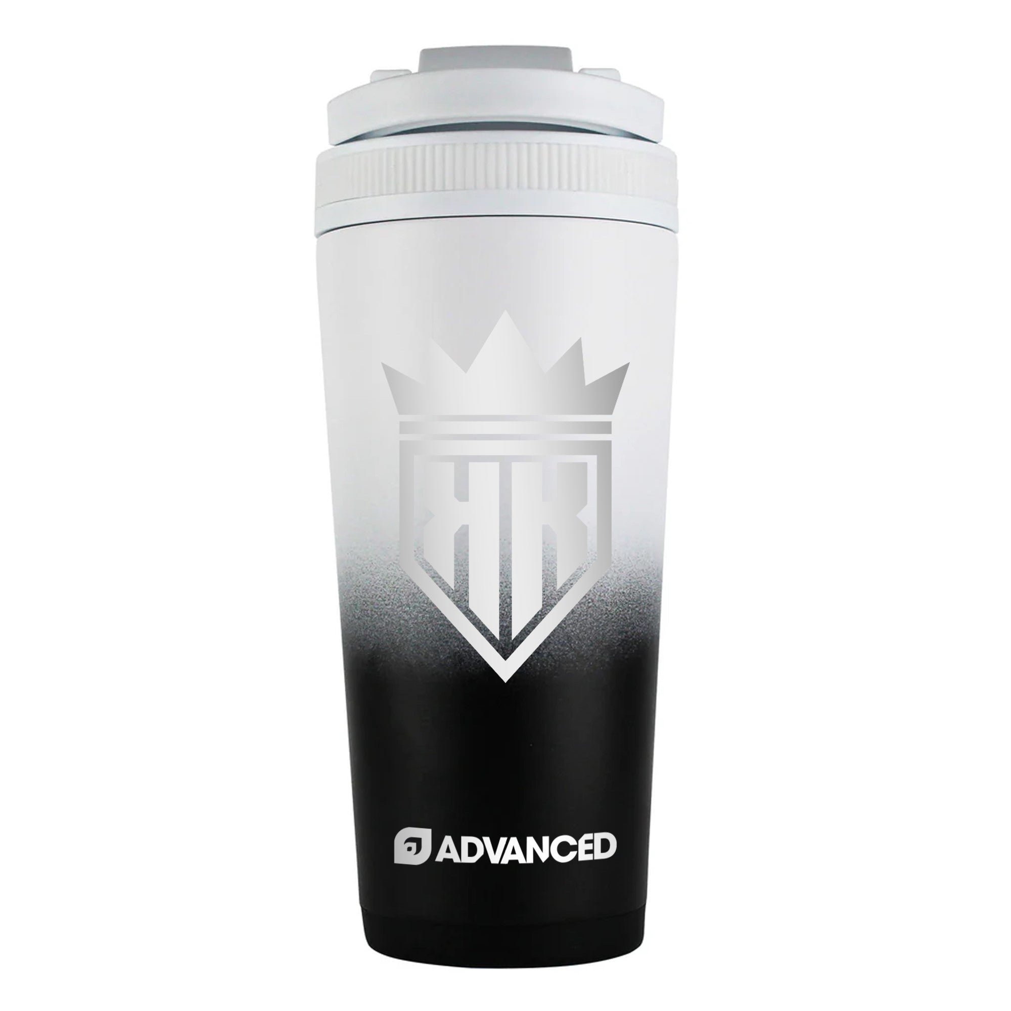Kable 26oz Ice Shaker - Black White Ombre