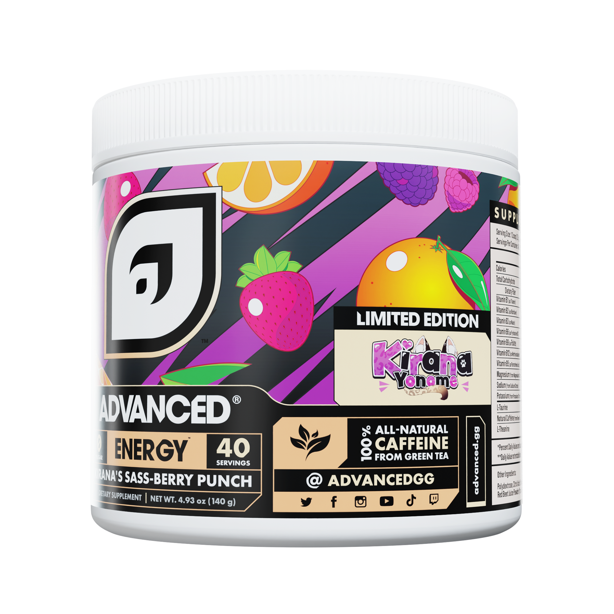 Kirana's Sass-Berry Punch