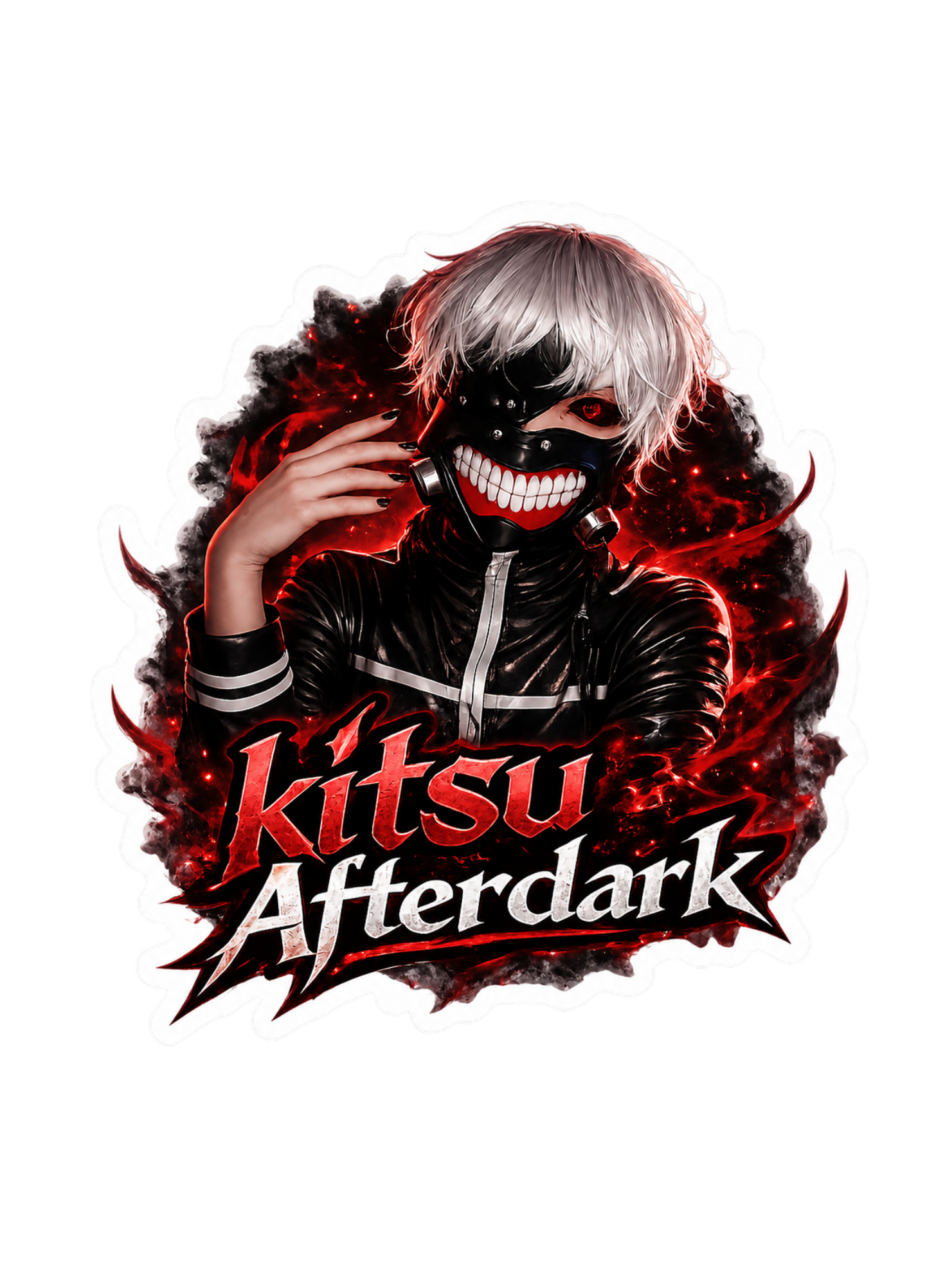KitsuAfterDark Sticker