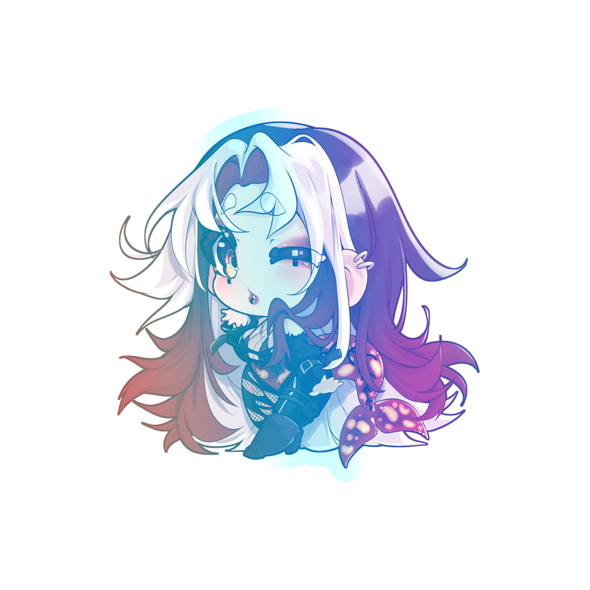 Orcatsukii Wink Sticker