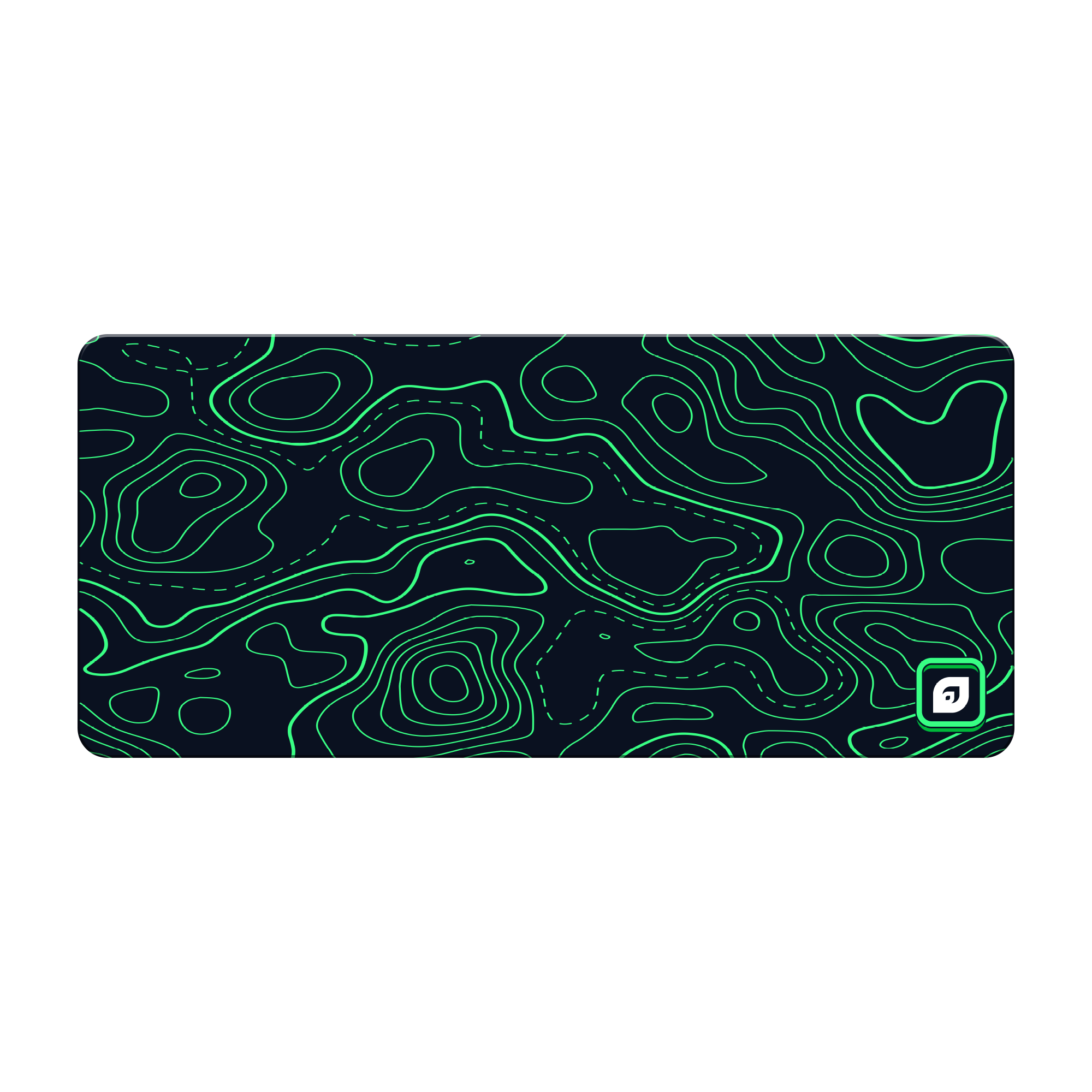 ADVANCED Topography XXL Mousepad