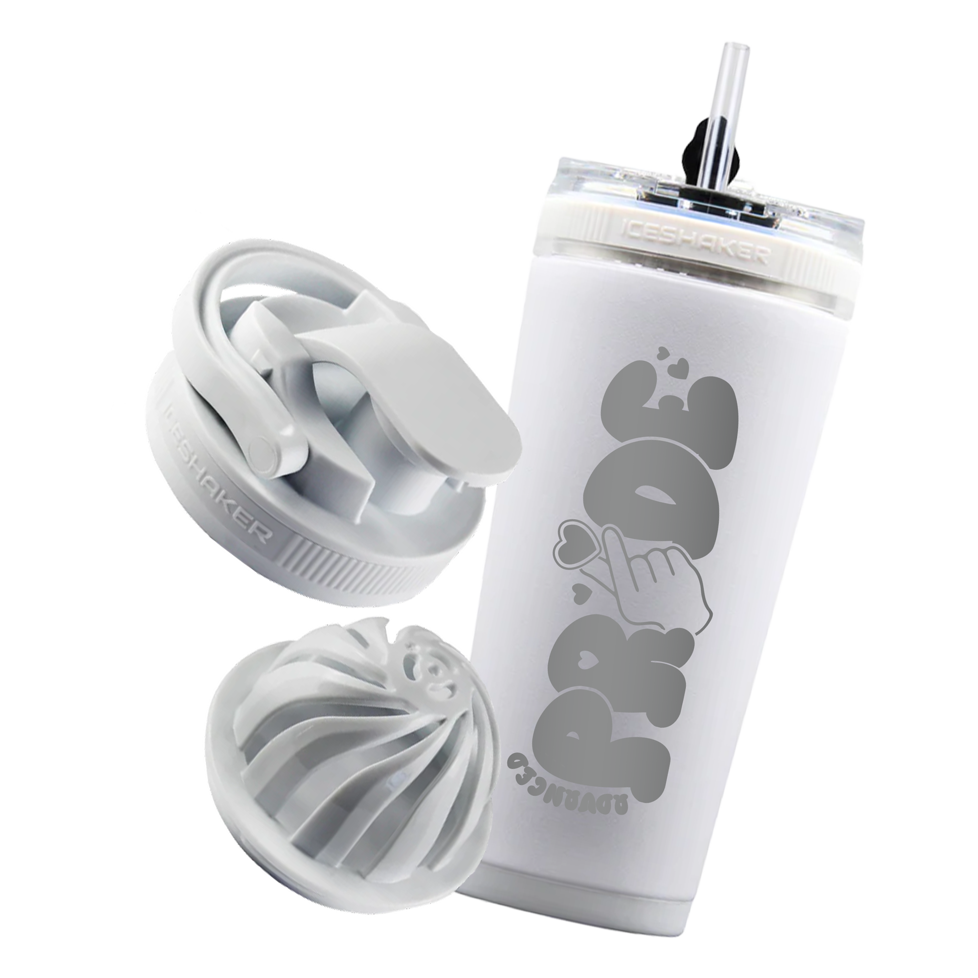 ADVANCED Flex White Bundle + Lid and Agitator