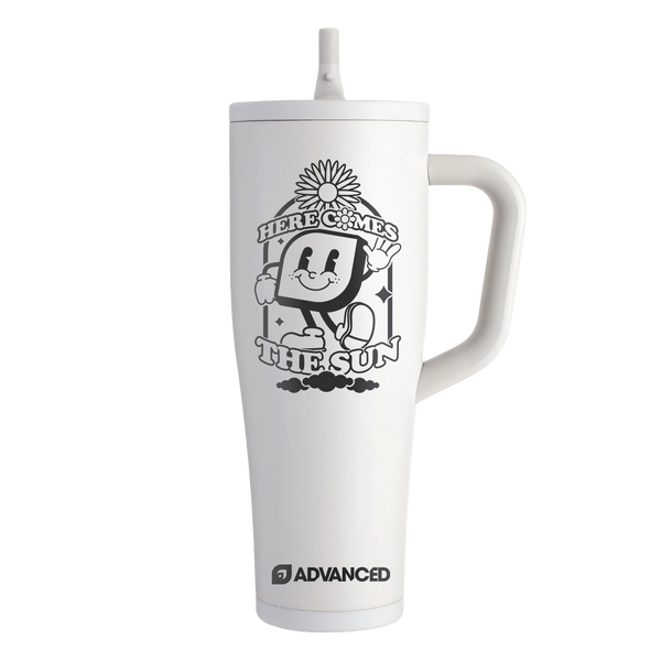 Vance Here Comes The Sun 40oz Tumbler - Sandy Beach