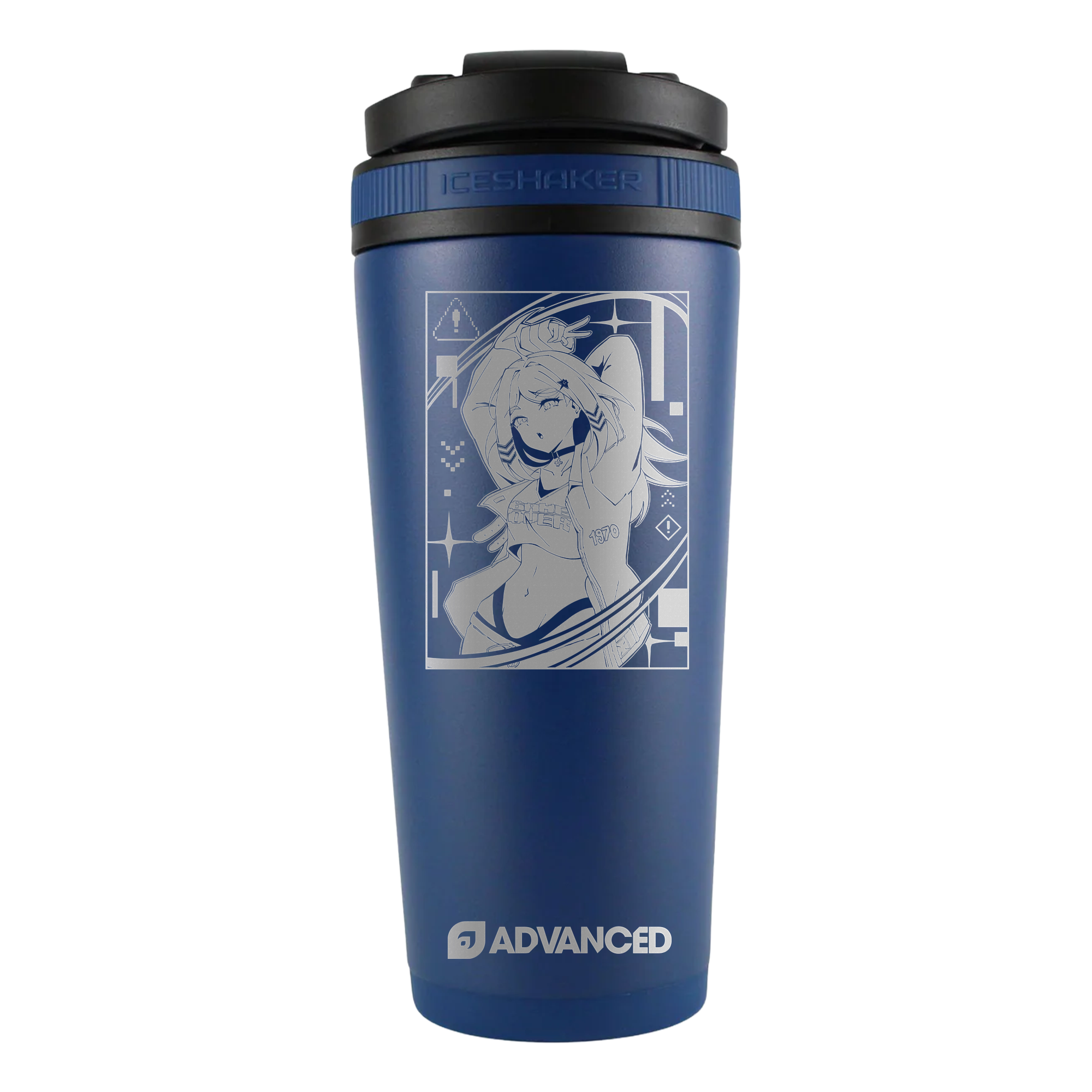 Triggerphish Custom 26oz Ice Shaker - Navy
