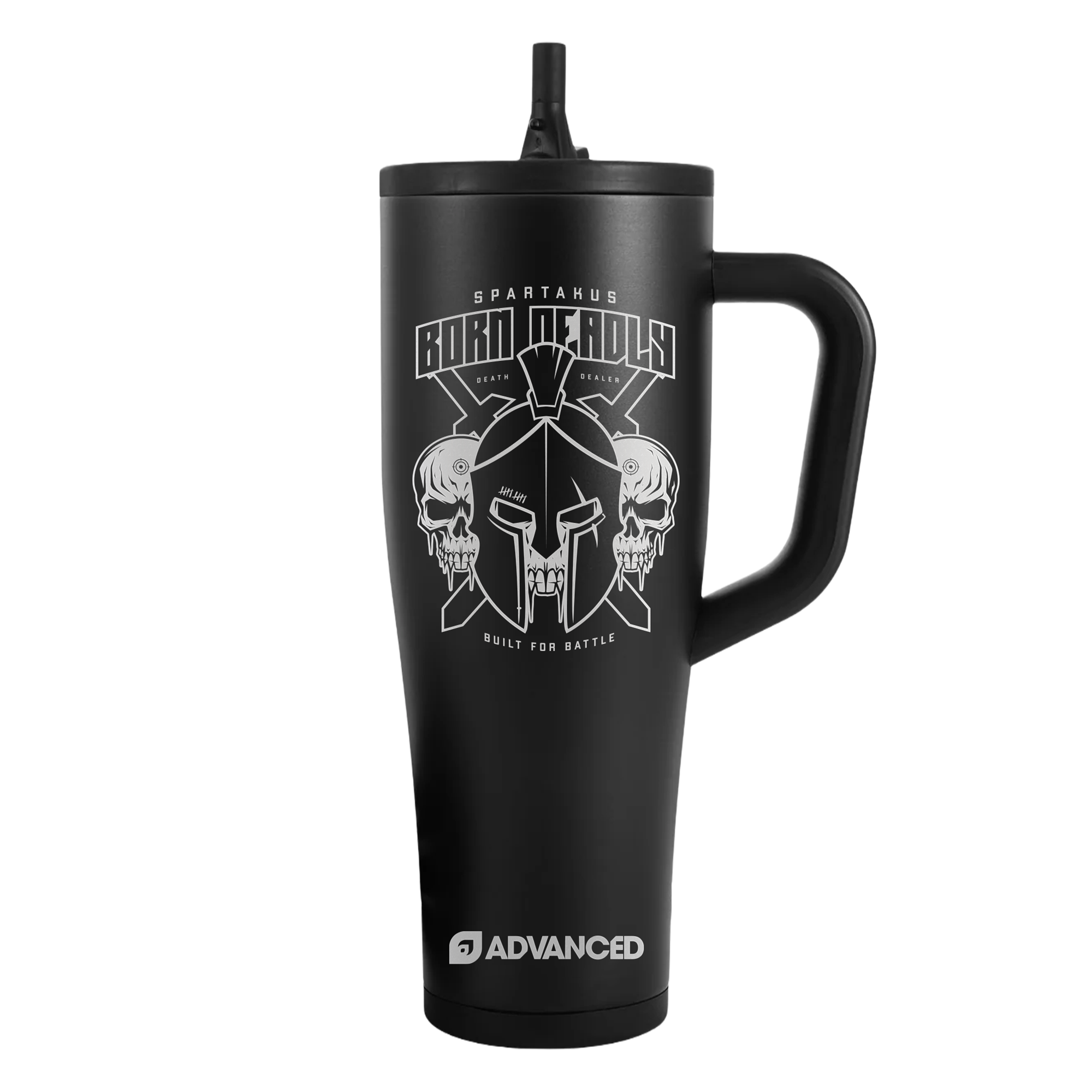 Born Deadly 40oz Legend Series Ice Shaker - Black