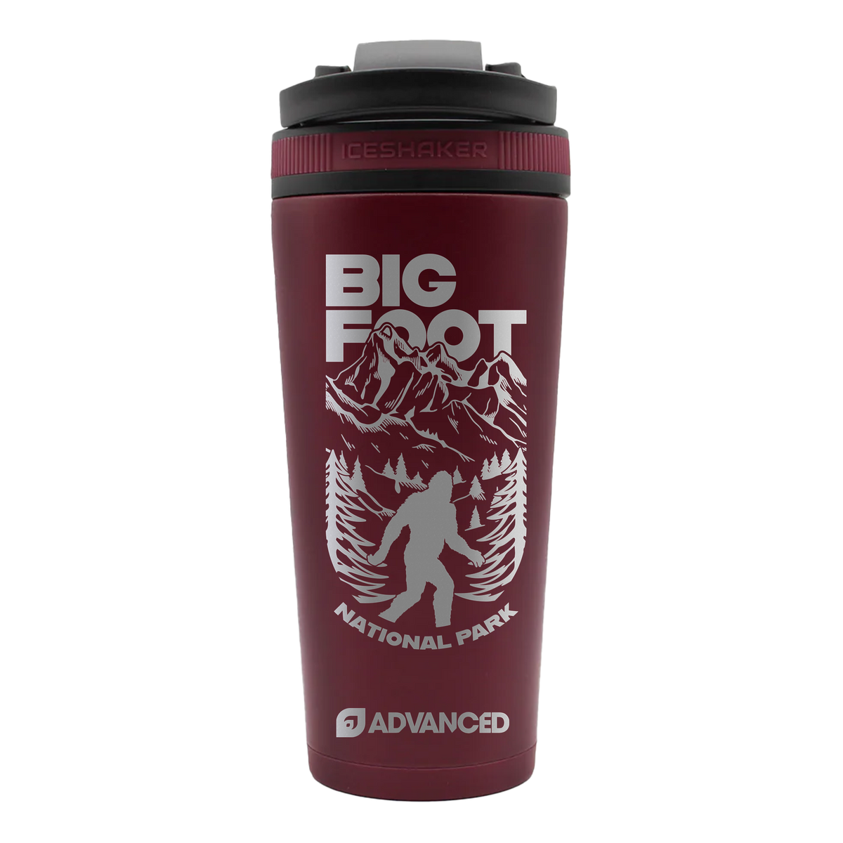 Bigfoot 26oz Ice Shaker - Maroon