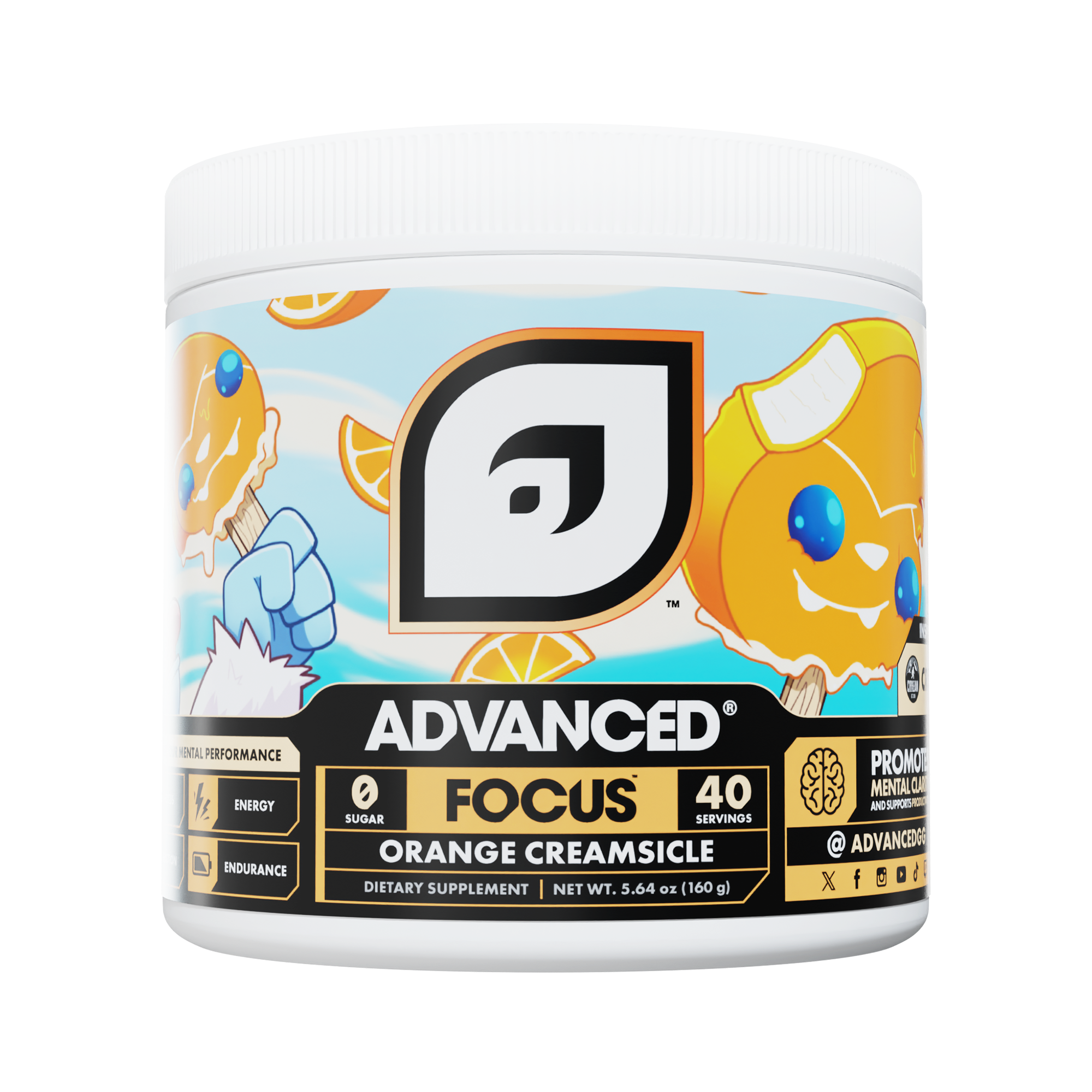 Orange Creamsicle Focus Gaming Supplement