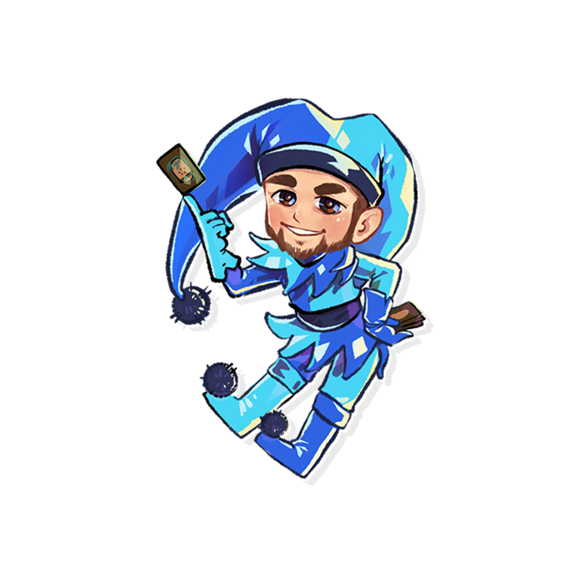 Jeff Hoogland Joker Charm