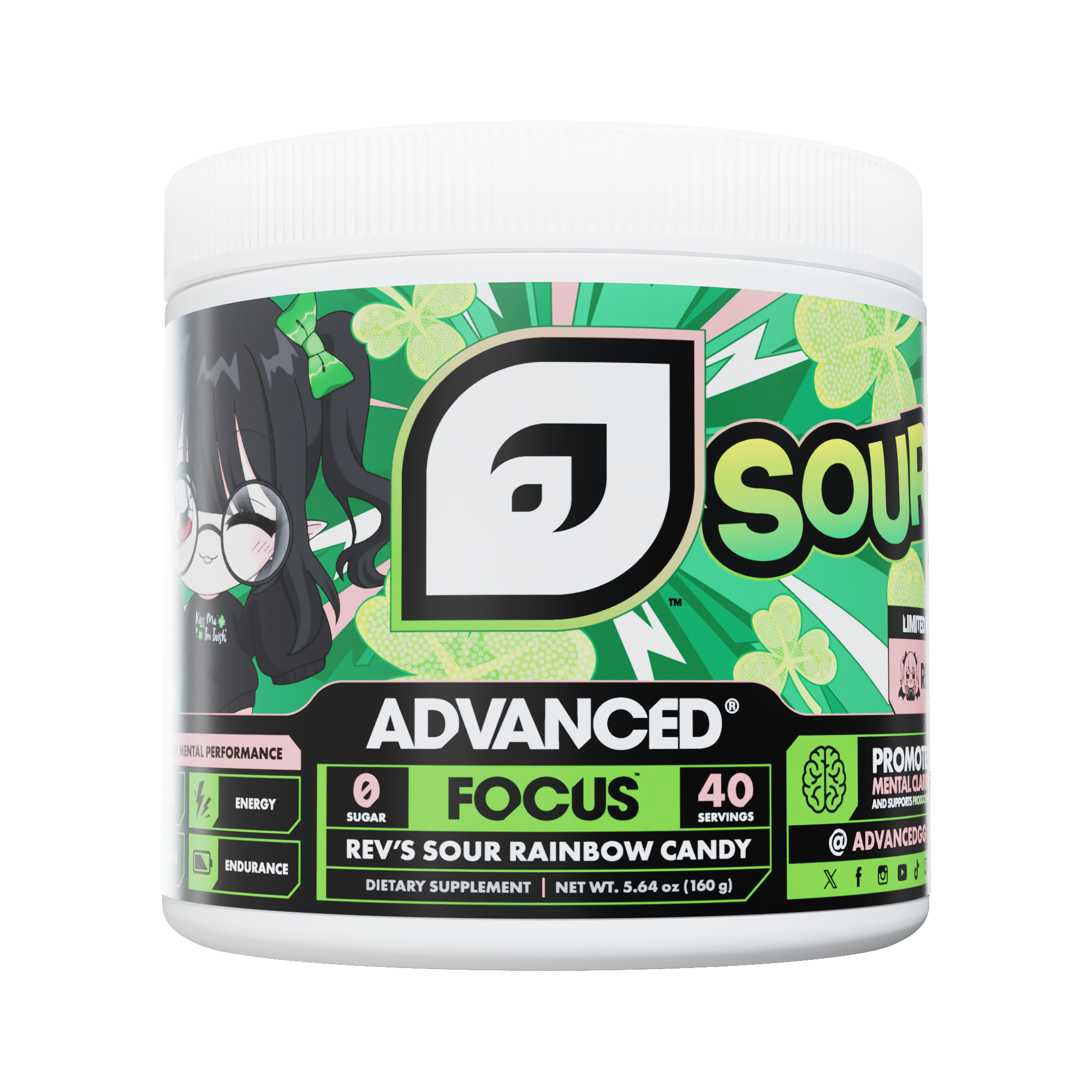 Rev's Sour Rainbow Candy - Lucky Lucky