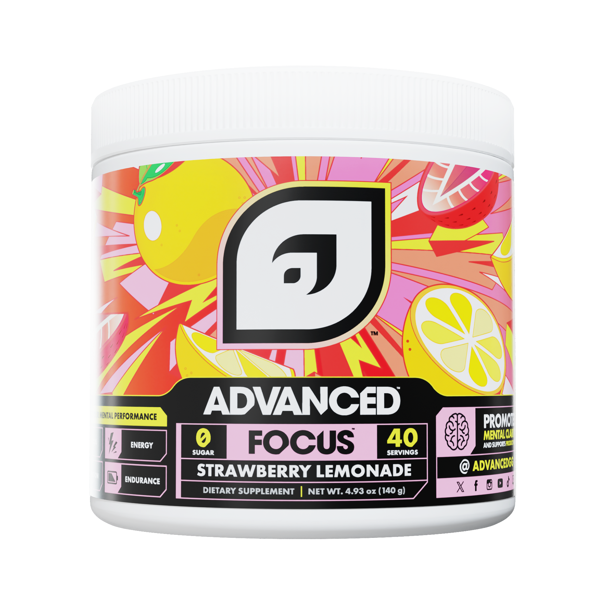 Strawberry Lemonade Focus Gaming Supplement
