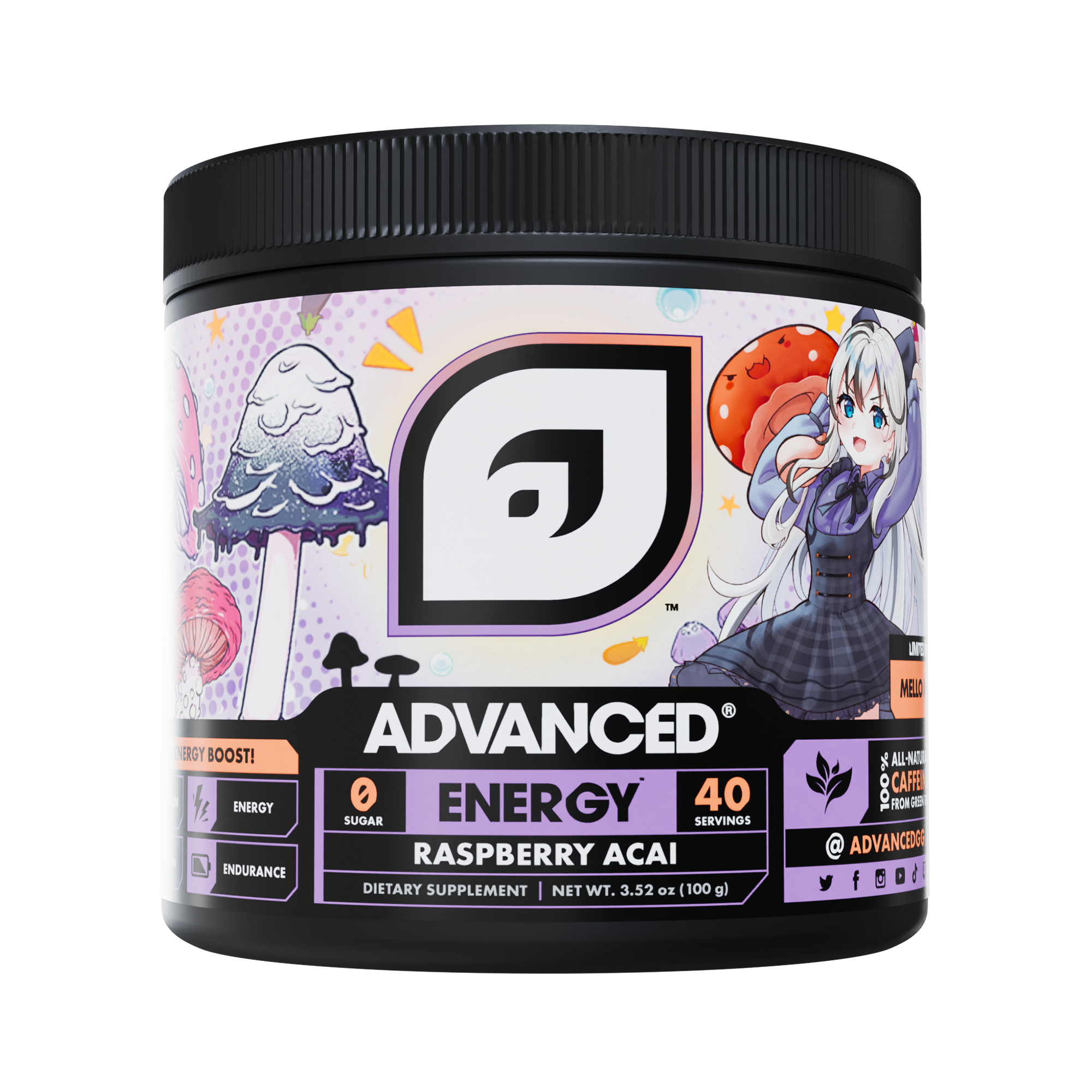 Mello's Raspberry Acai