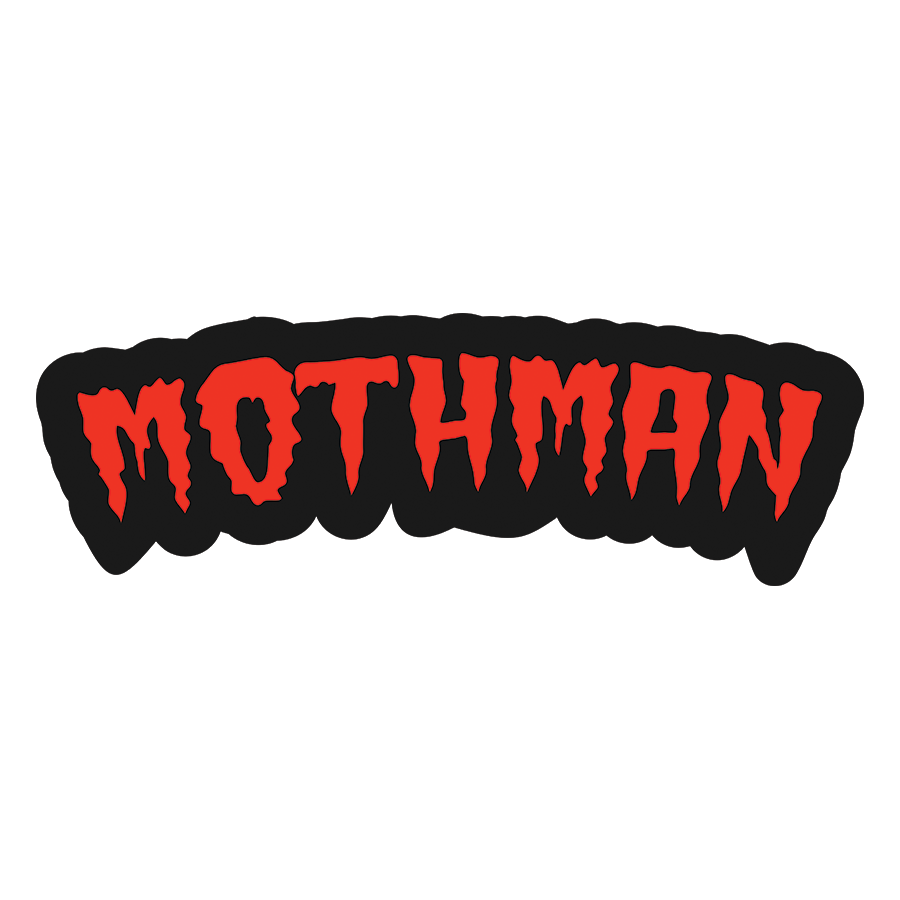 Mothman Logo Sticker