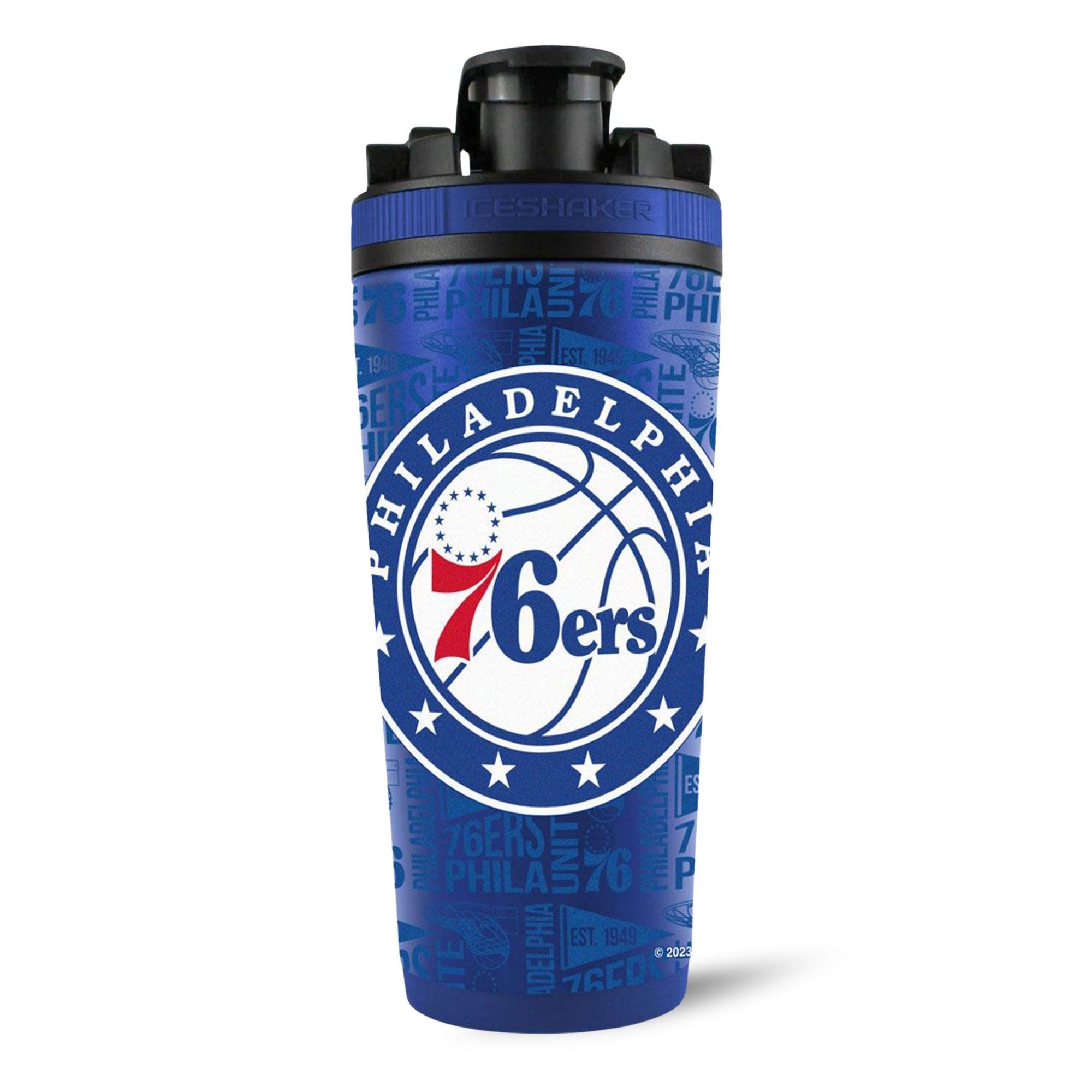 Officially Licensed Philadelphia 76ers 4D Ice Shaker