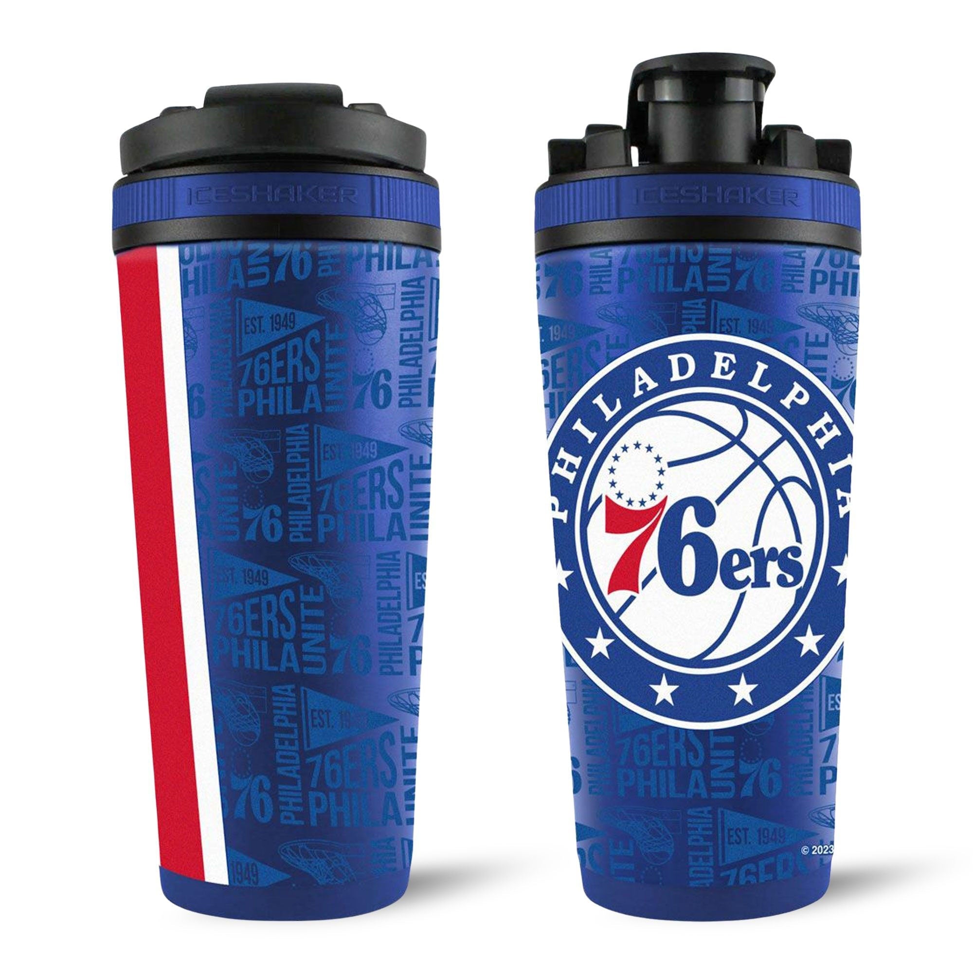 Officially Licensed Philadelphia 76ers 4D Ice Shaker