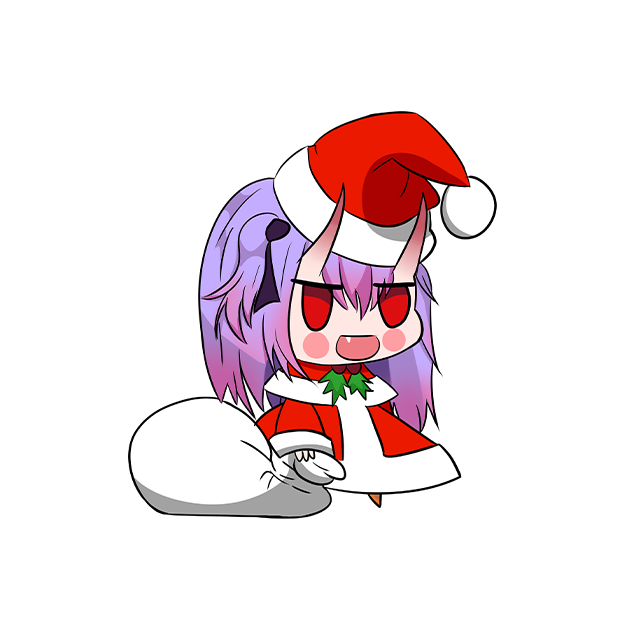 Syd's Christmas Santa Sticker