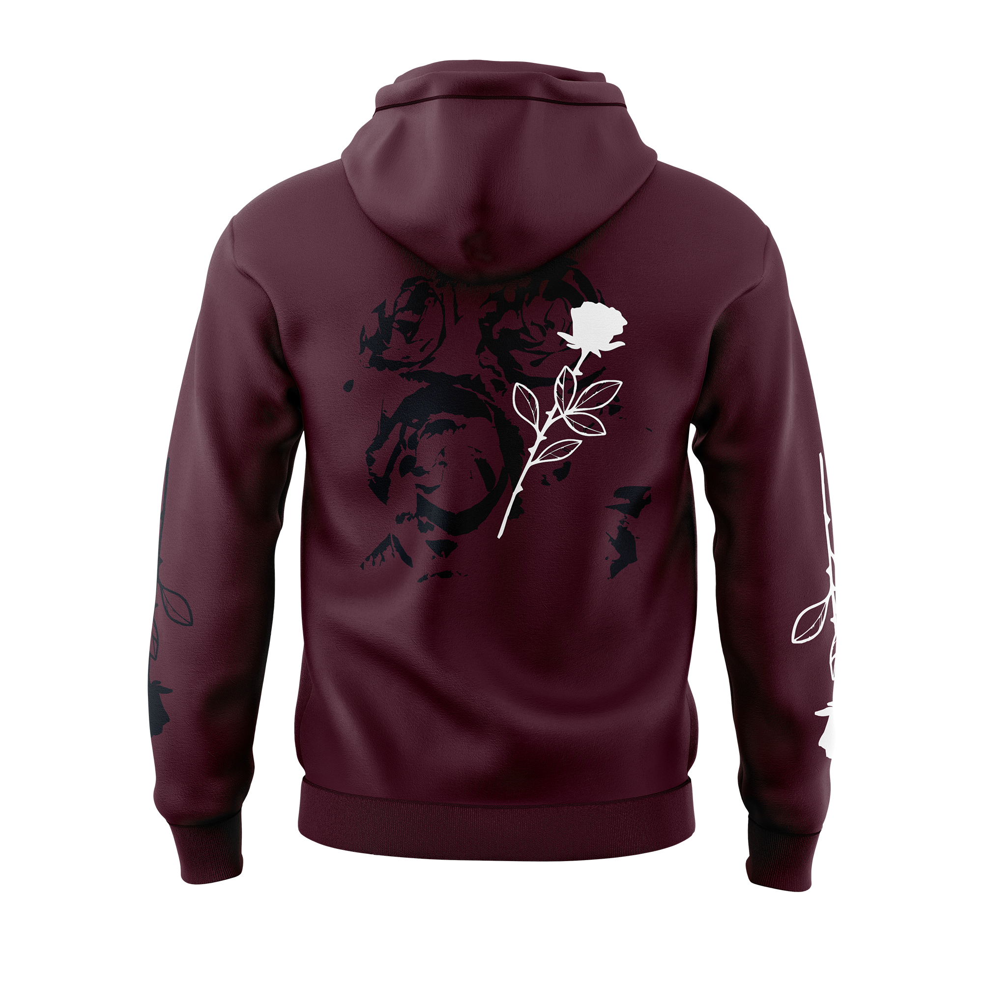 Panduh Avenge Maroon Hoodie - Midweight