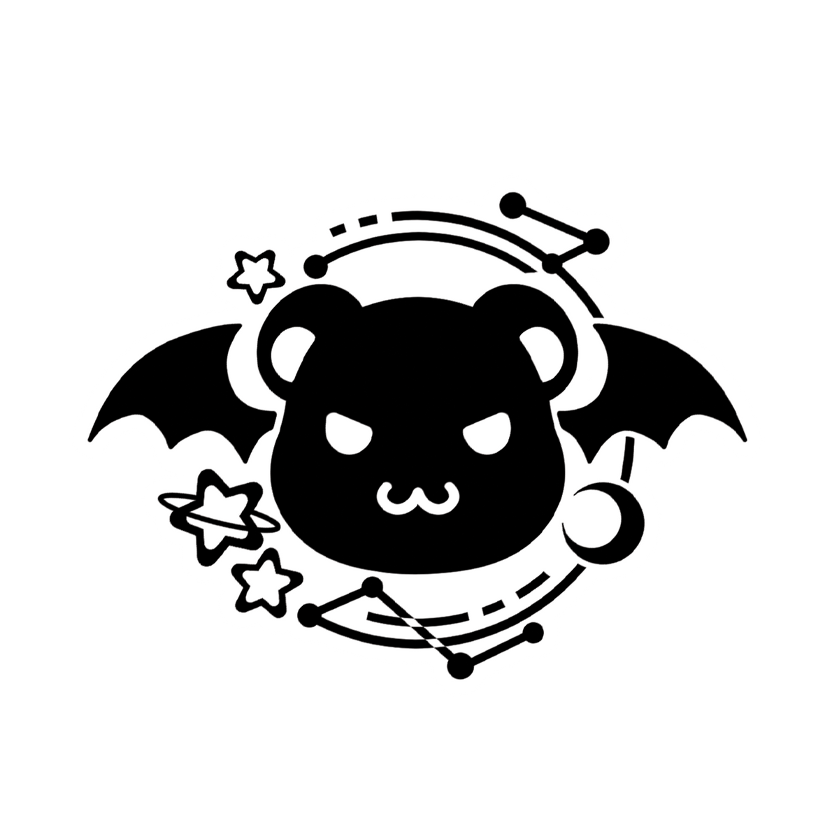 Sixx Bat Sticker