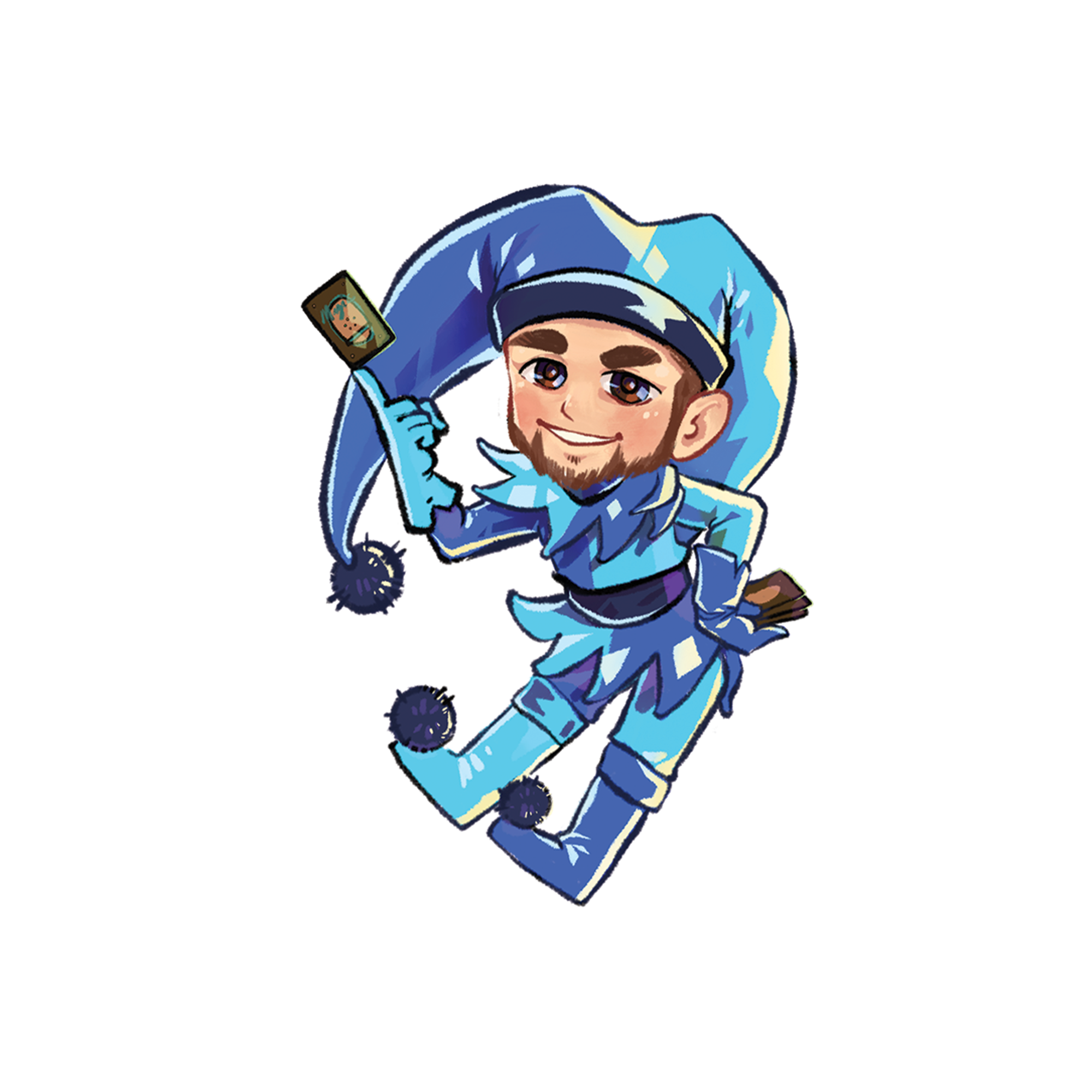Jeff Hoogland Playing Card Sticker