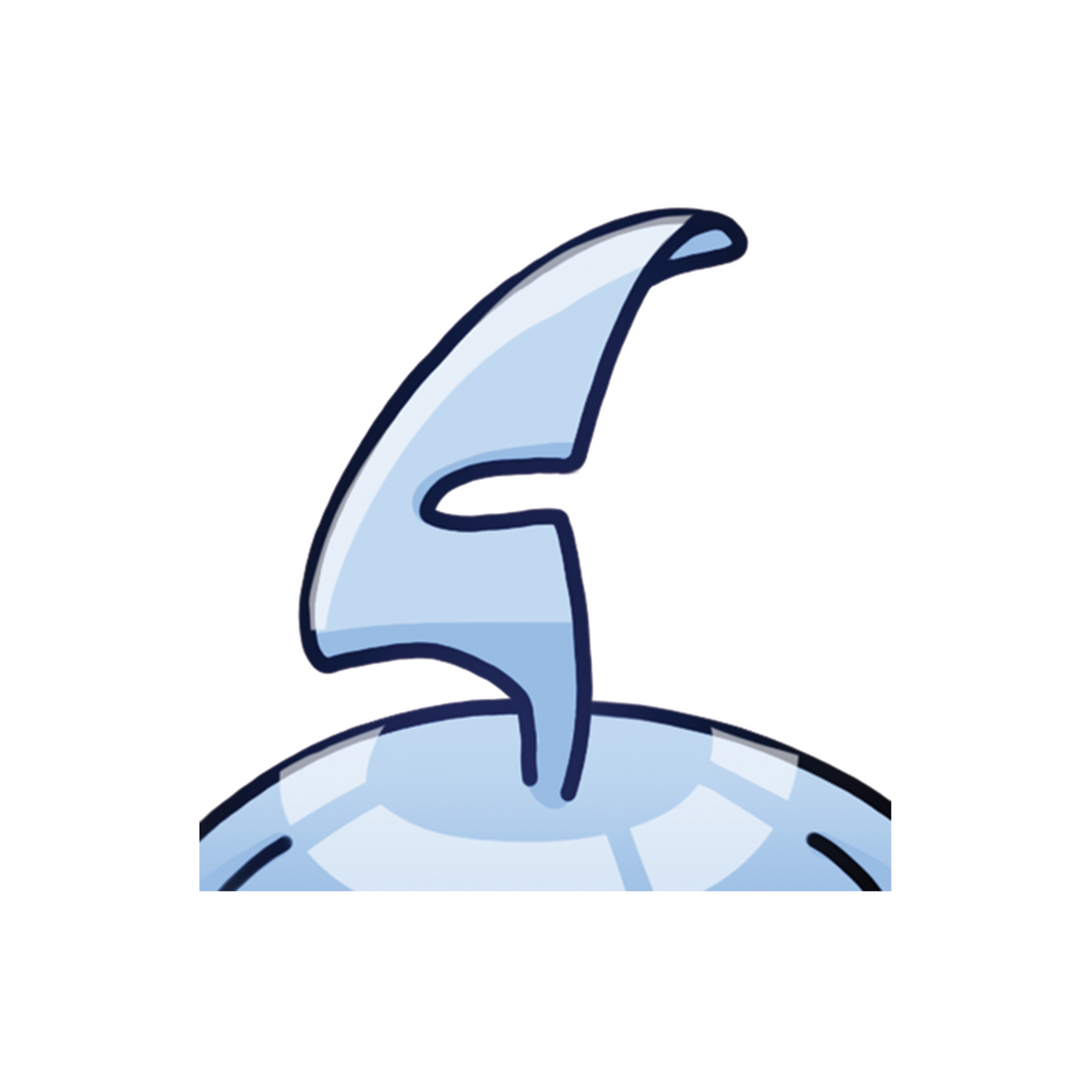 TRIGGERPHISH Fin Sticker