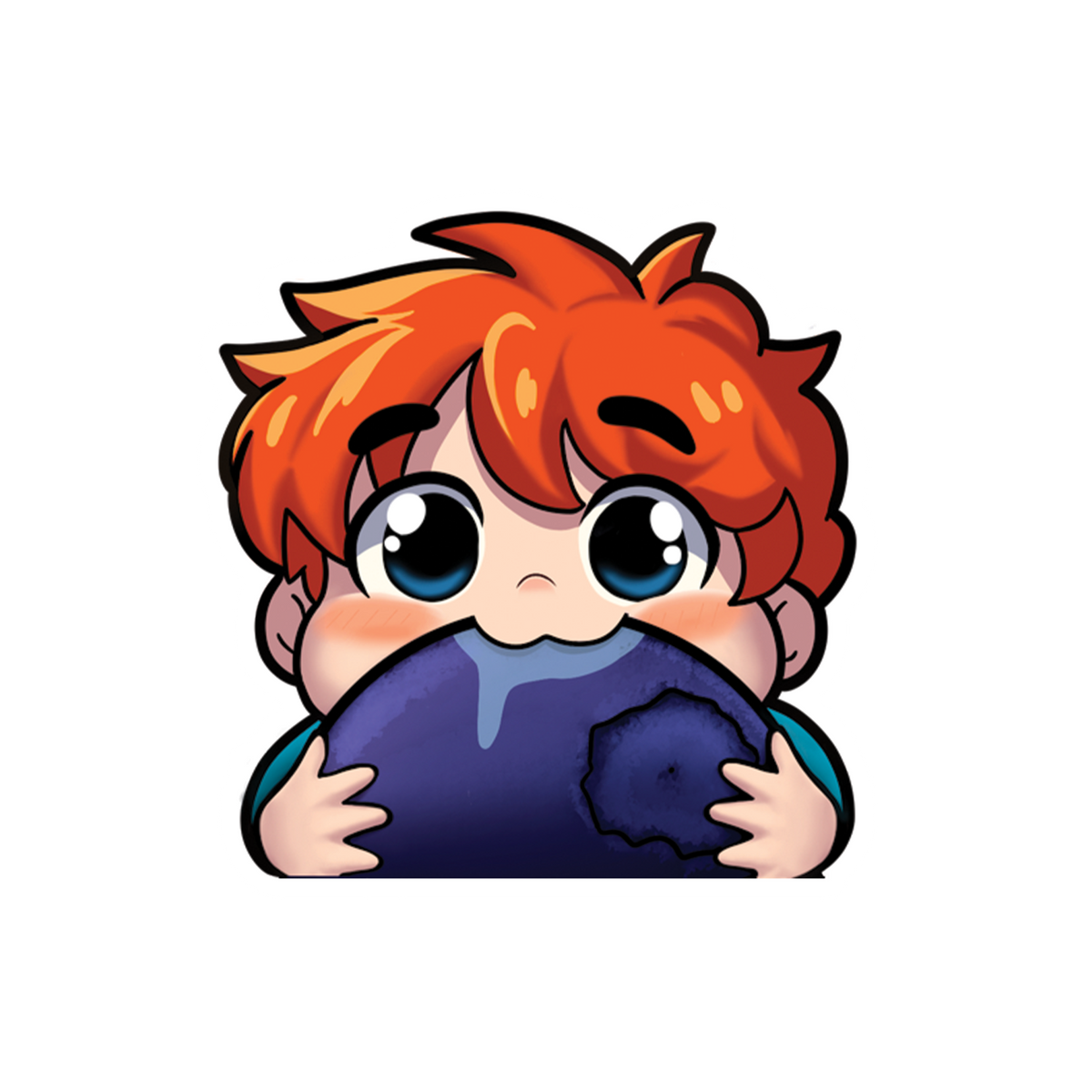 Voosh Blueberry Sticker