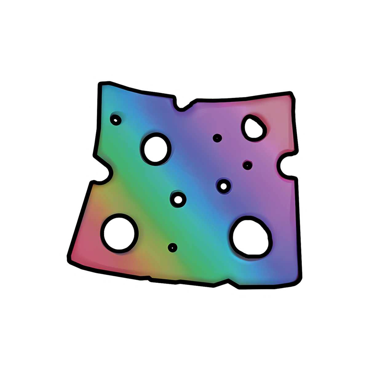 LumniaKira Cheese Sticker