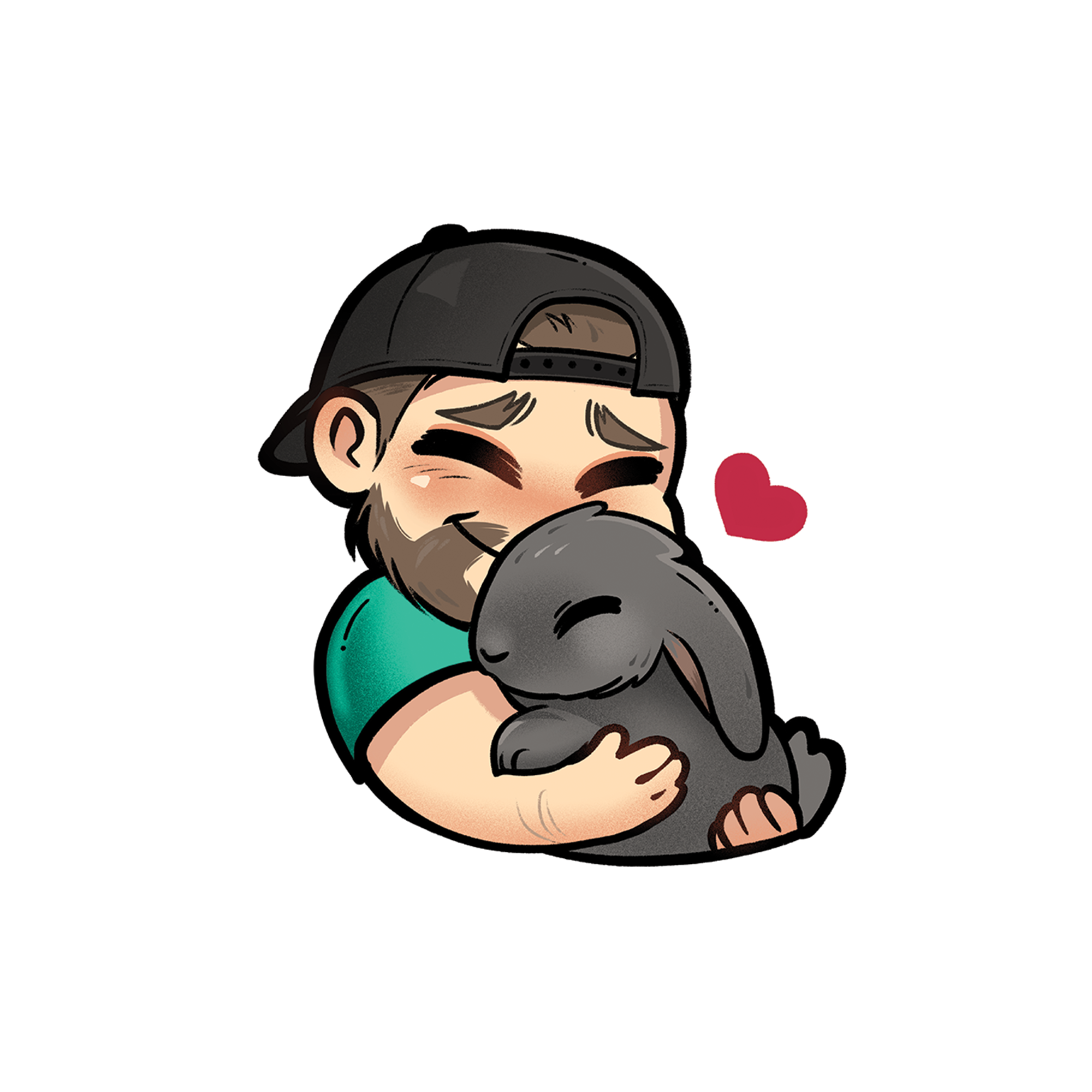 Chrispygameplay Hug Sticker