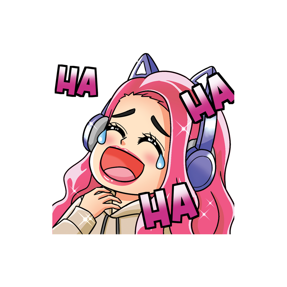 Mochamom Haha Sticker