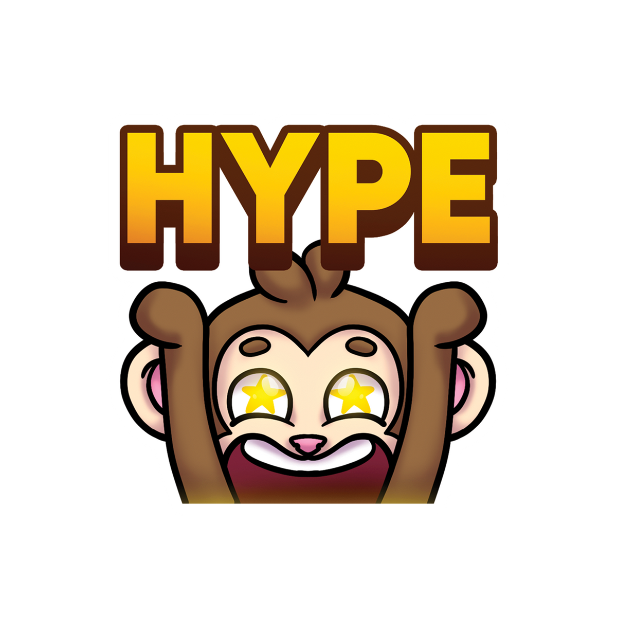 Mochamom Hype Sticker