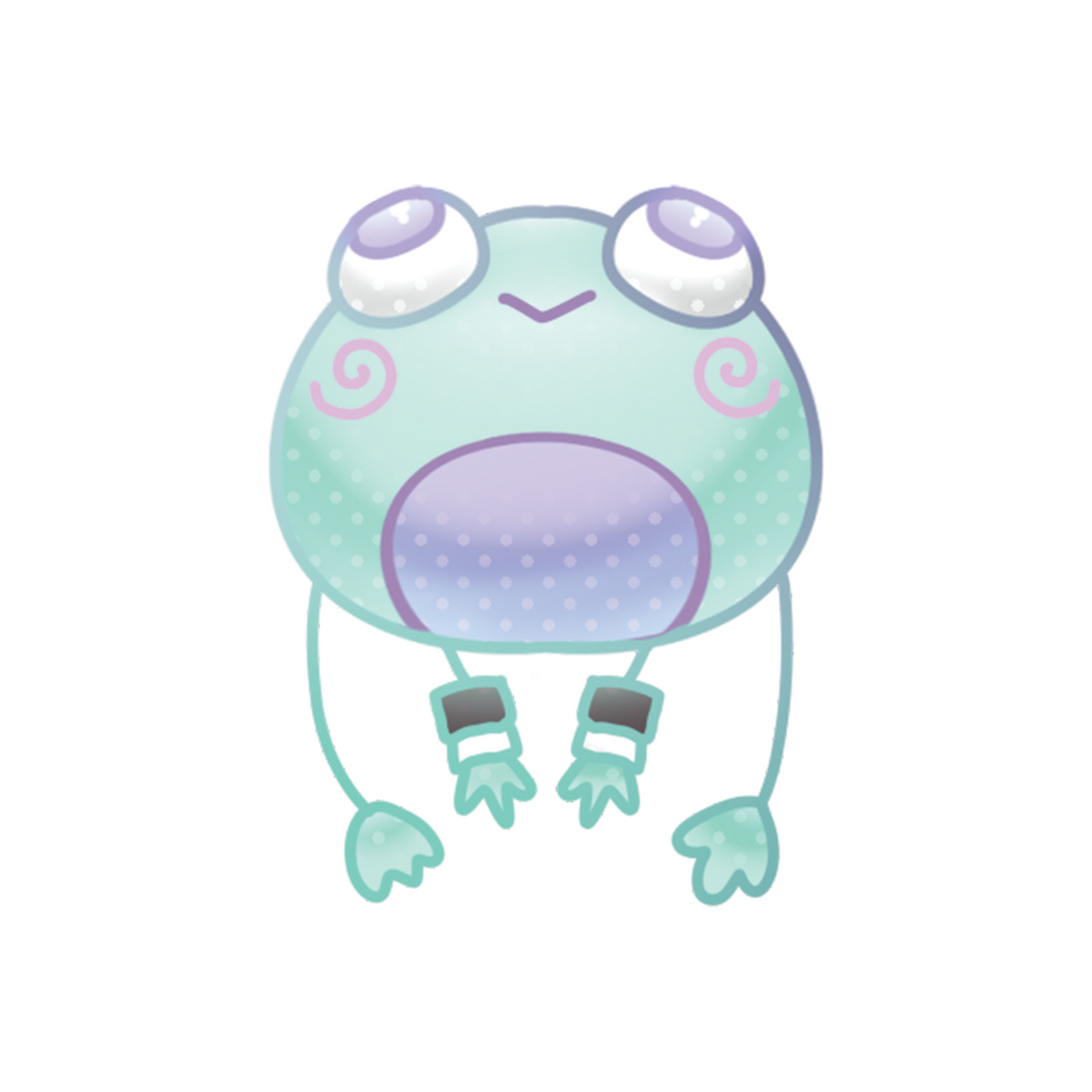 Kiskachan Froggie Sticker