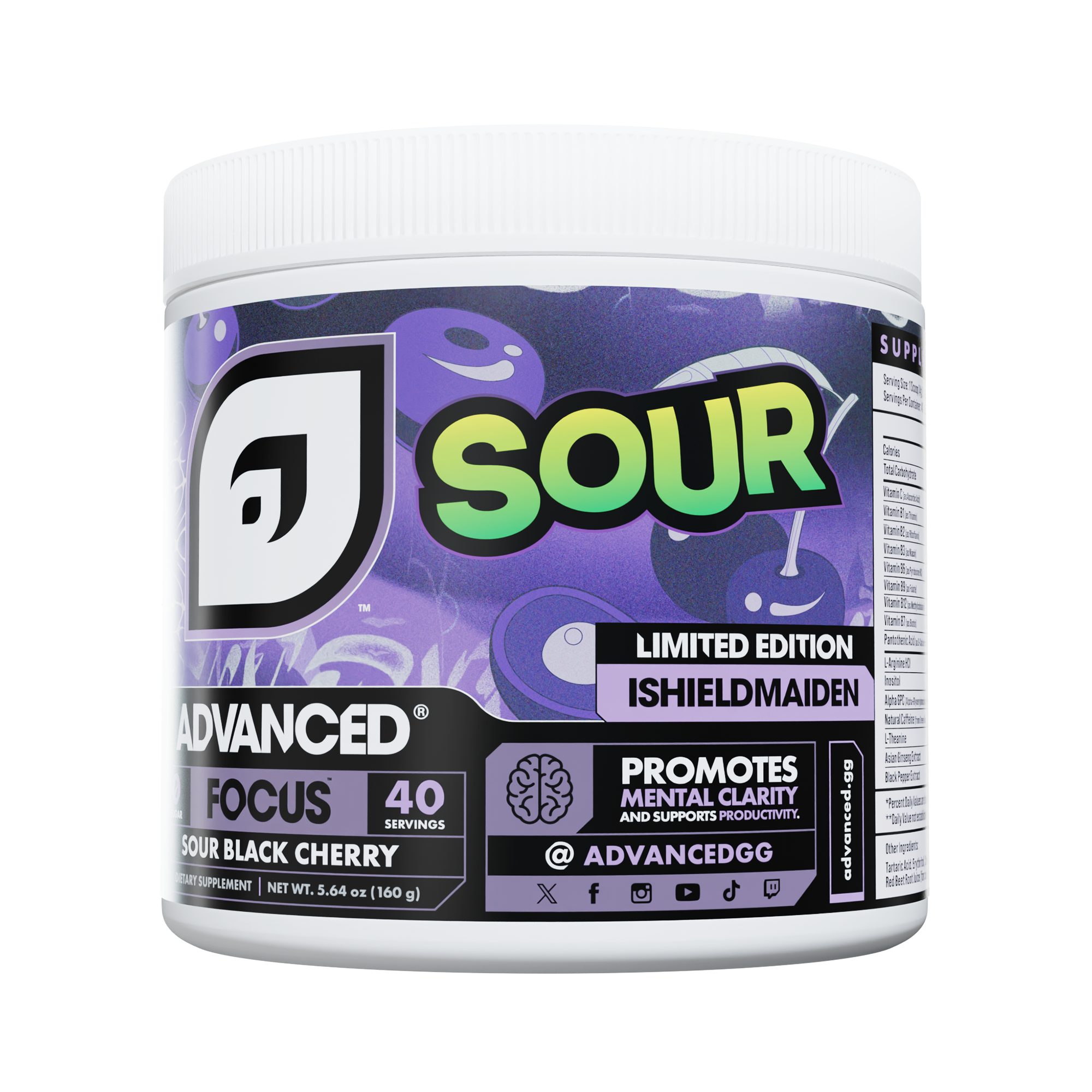 iShieldMaiden's Sour Black Cherry