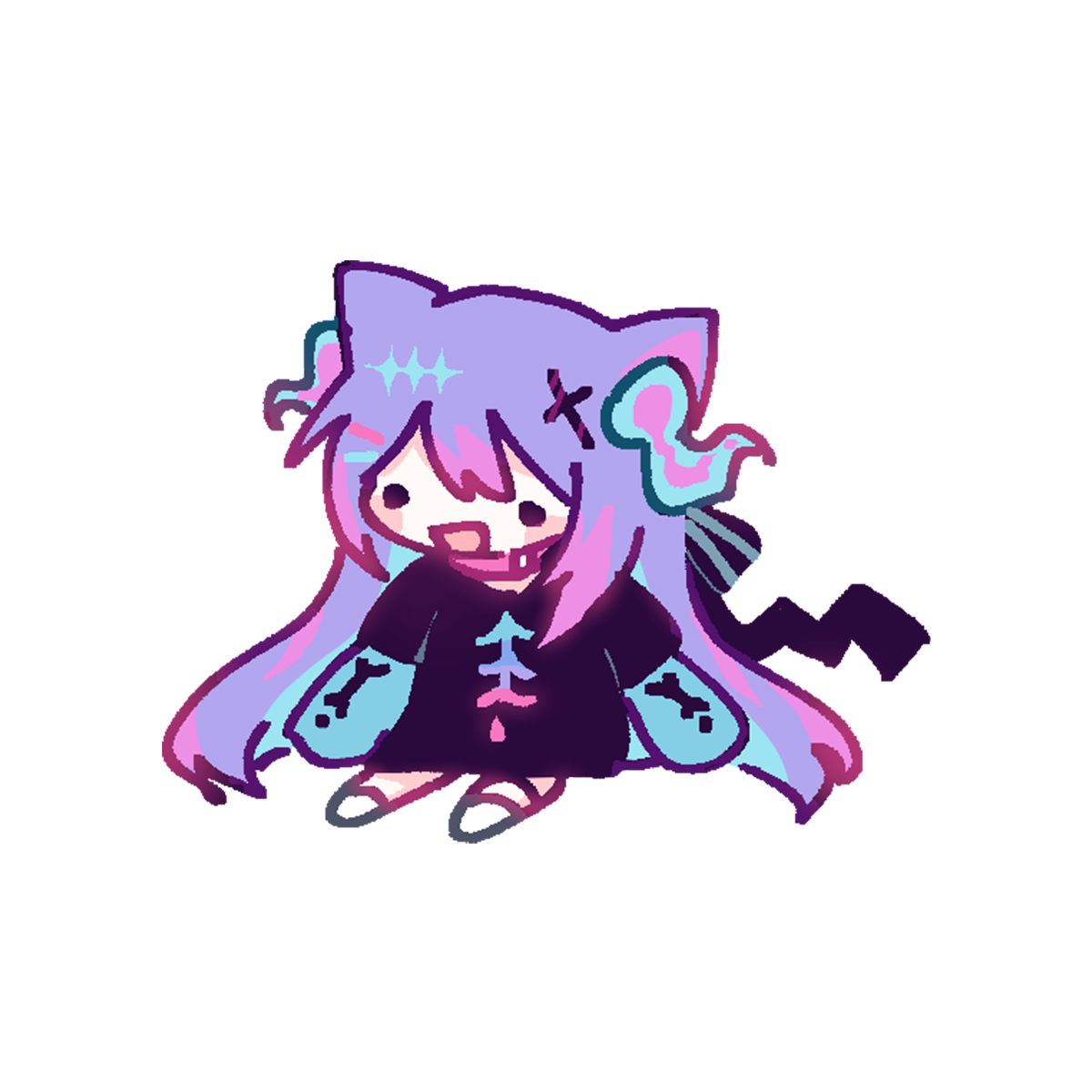 Sleepybunsu Sticker