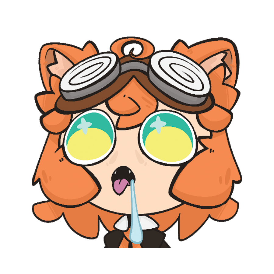 Sofae Dizzy Drool Sticker