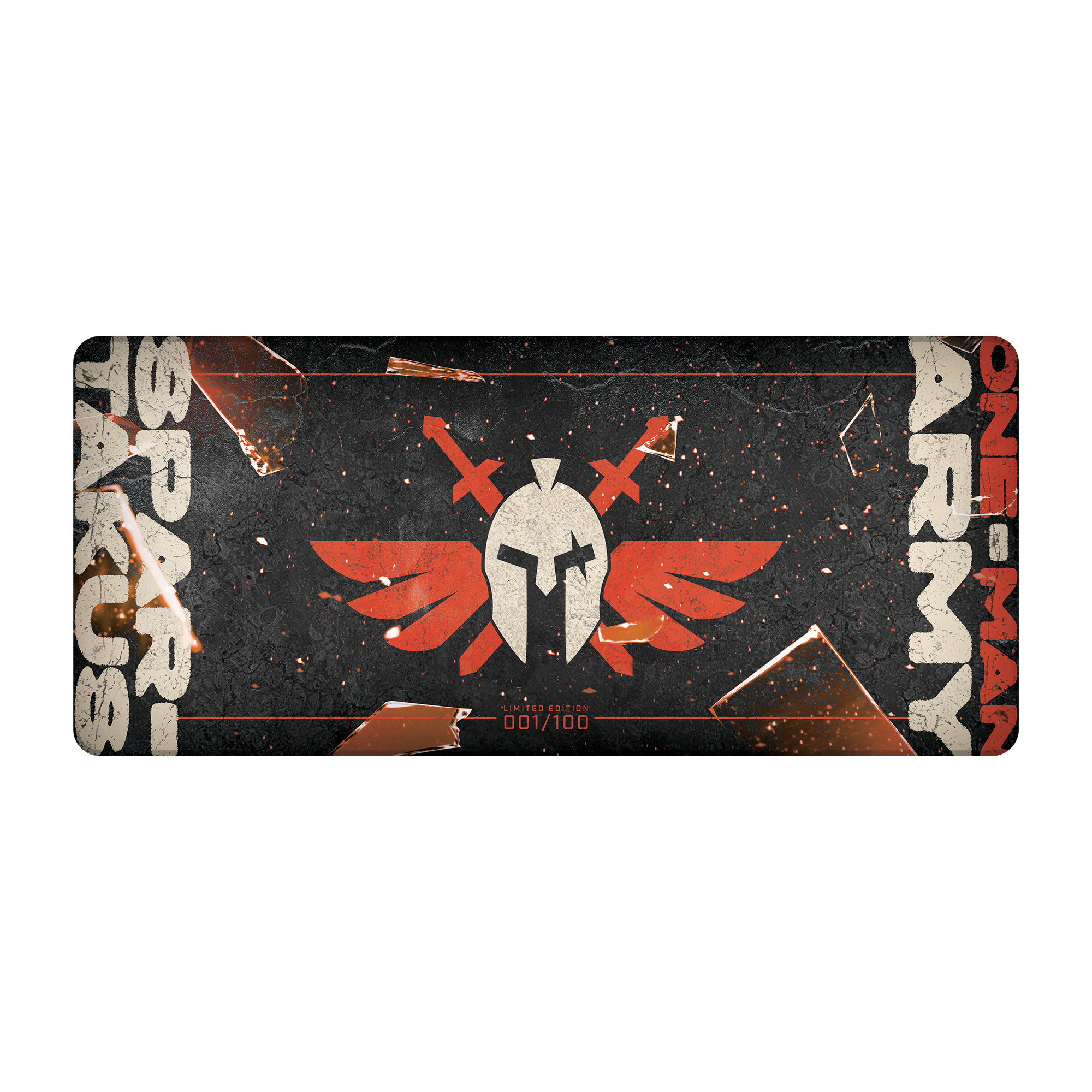 One Man Army XXL Deskmat - Serialized