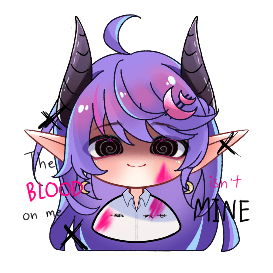 StellarGoth Halloween Psycho Sticker