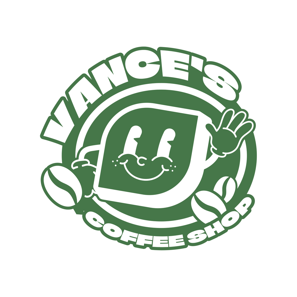 Vance’s Coffee Shop Sticker