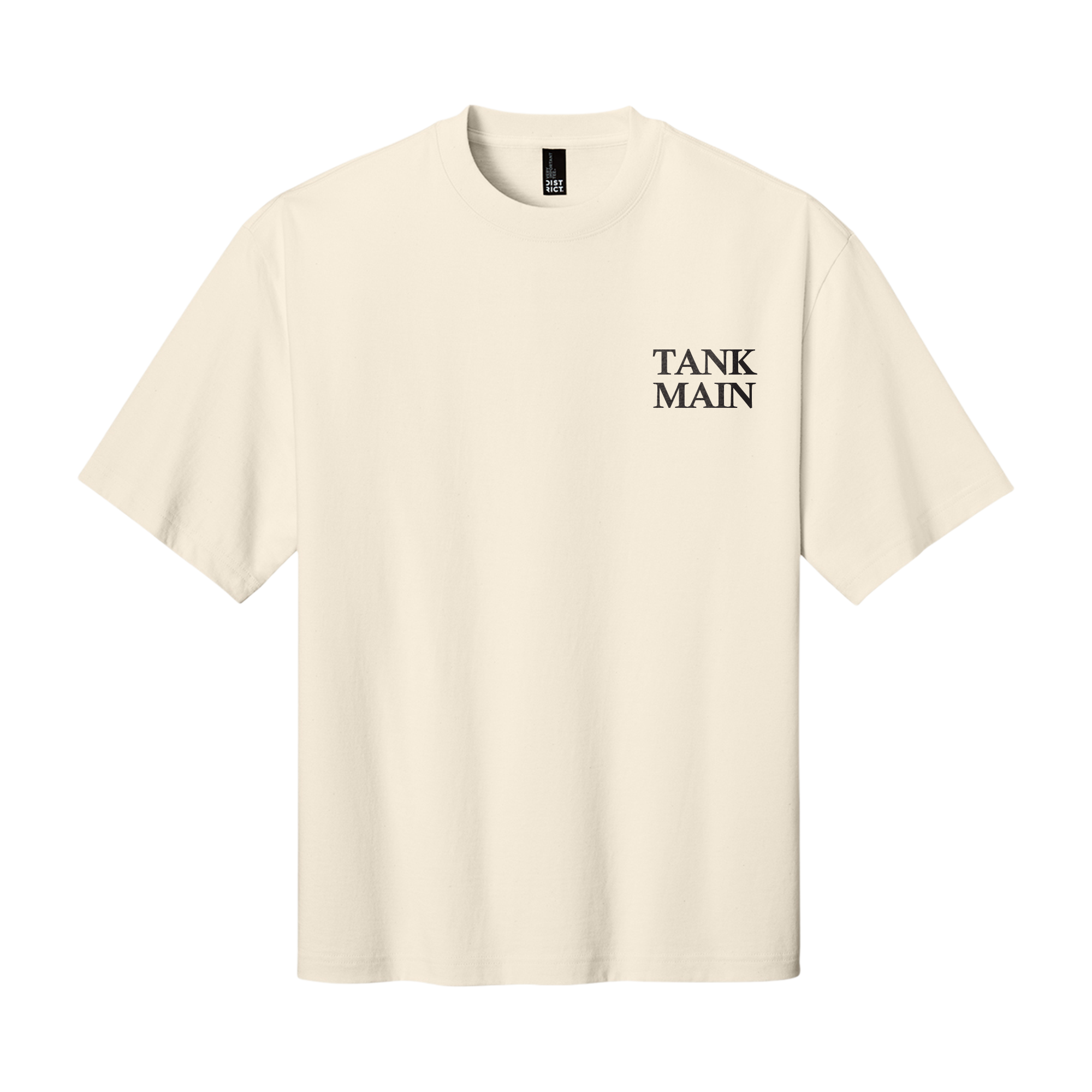 Towelliee Tank Main T-shirt - Cream