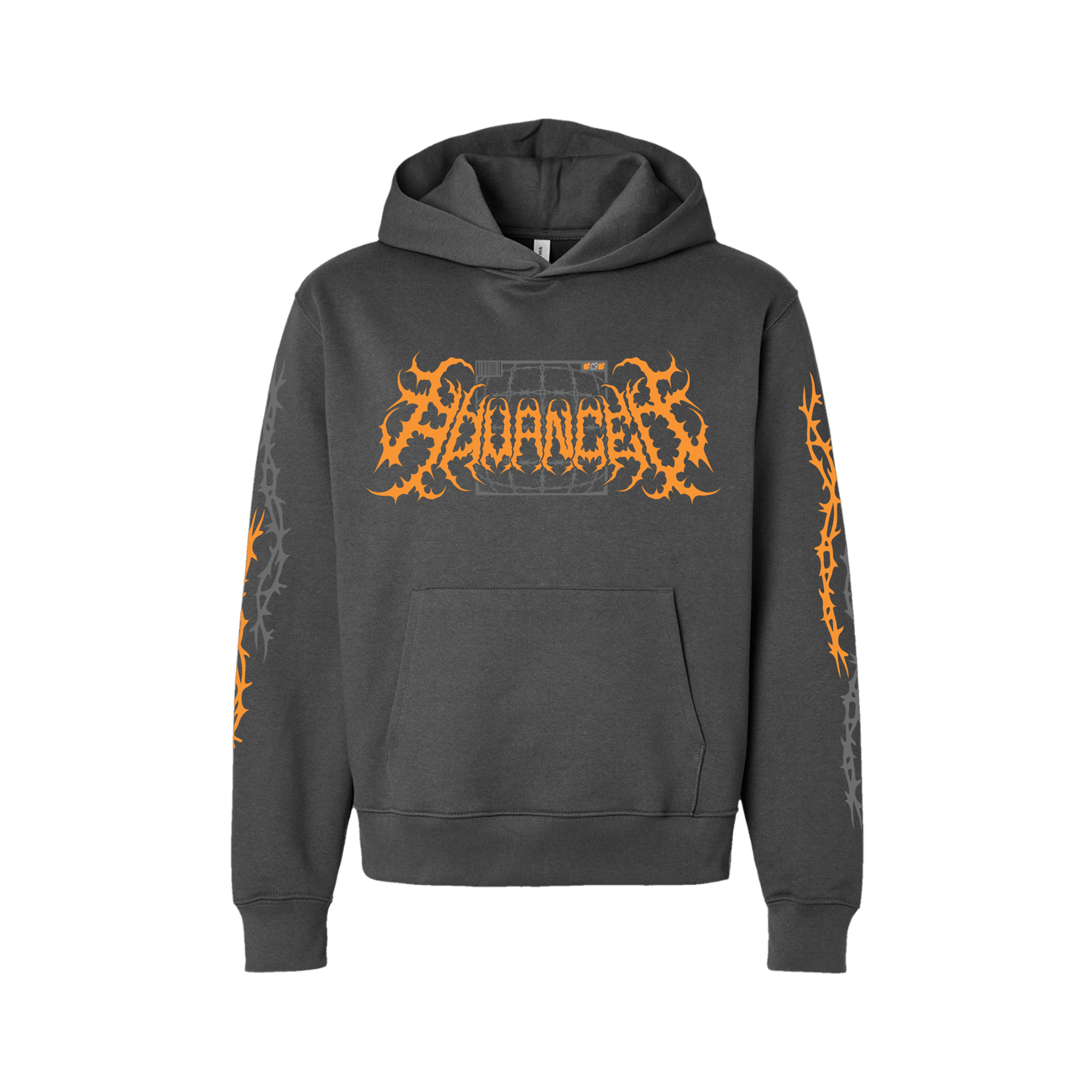 Thrasher Heavyweight Hoodie - Asphalt