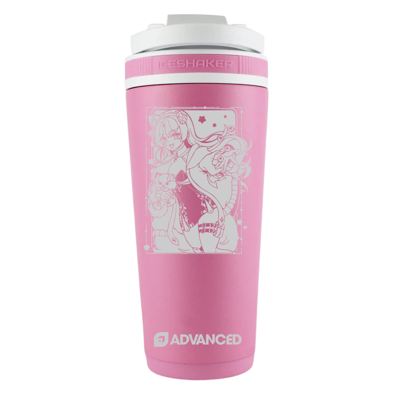 Pixxihound Custom 26oz Ice Shaker - Pink
