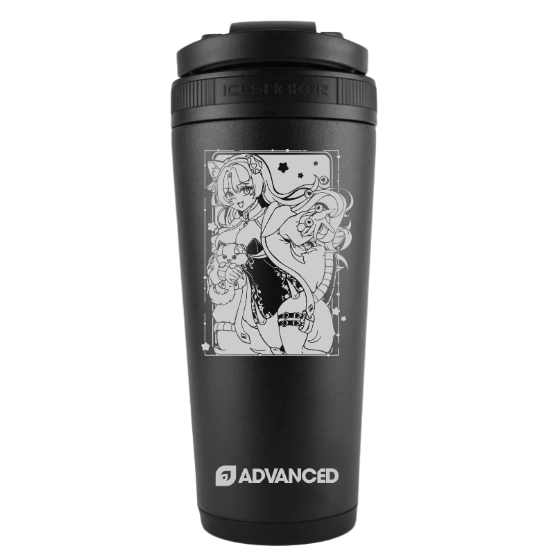 Pixxihound Custom 26oz Ice Shaker - Black
