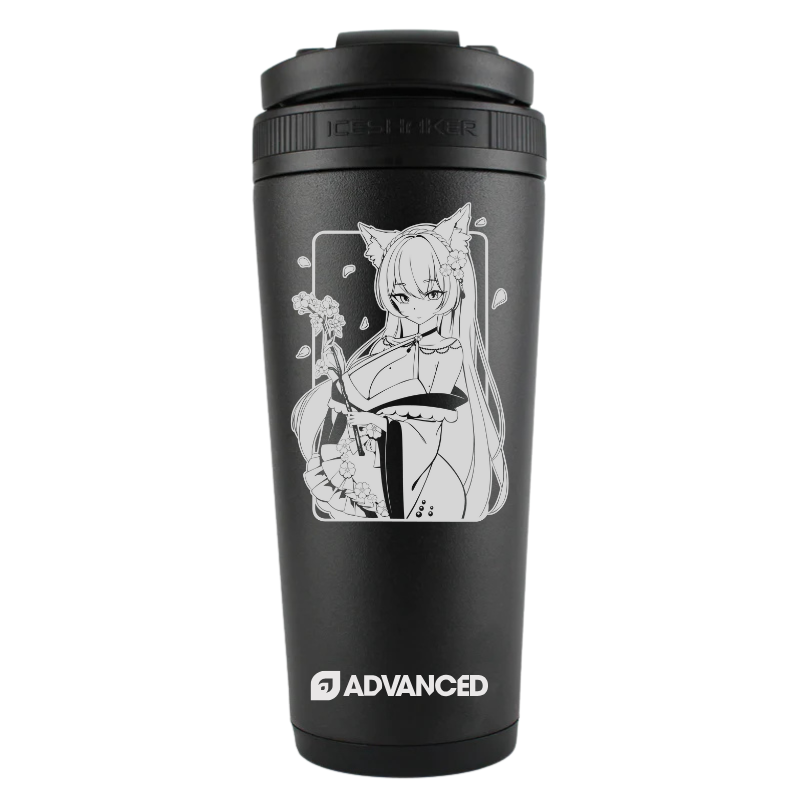 Ookamin's Custom 26oz Ice Shaker - Black