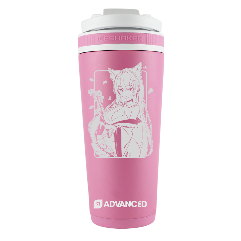 Ookamin's Custom 26oz Ice Shaker - Pink