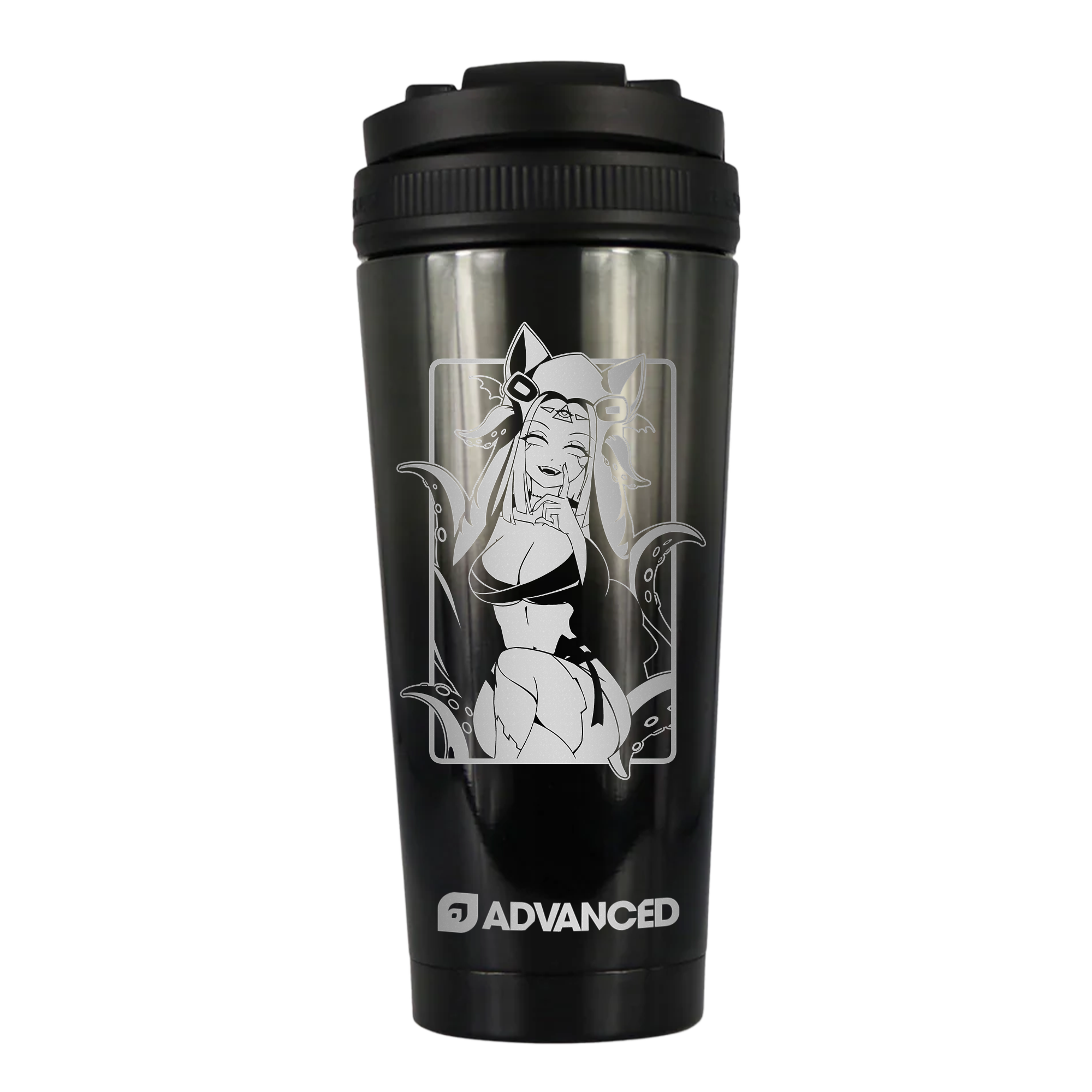Zombae 26oz Ice Shaker - Obsidian