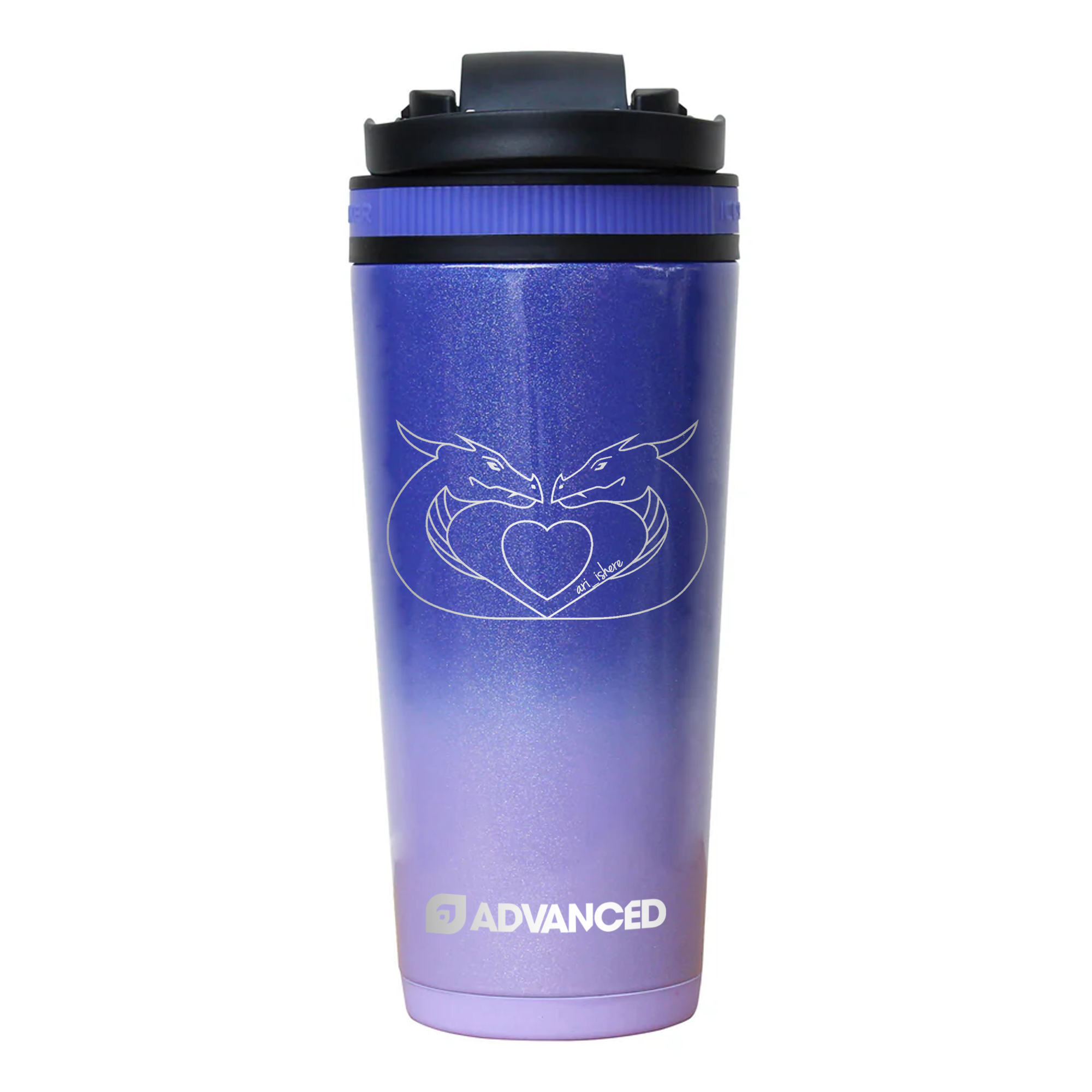 Ariishere ADVANCED 26oz Ice Shaker - Lilac Dreaming