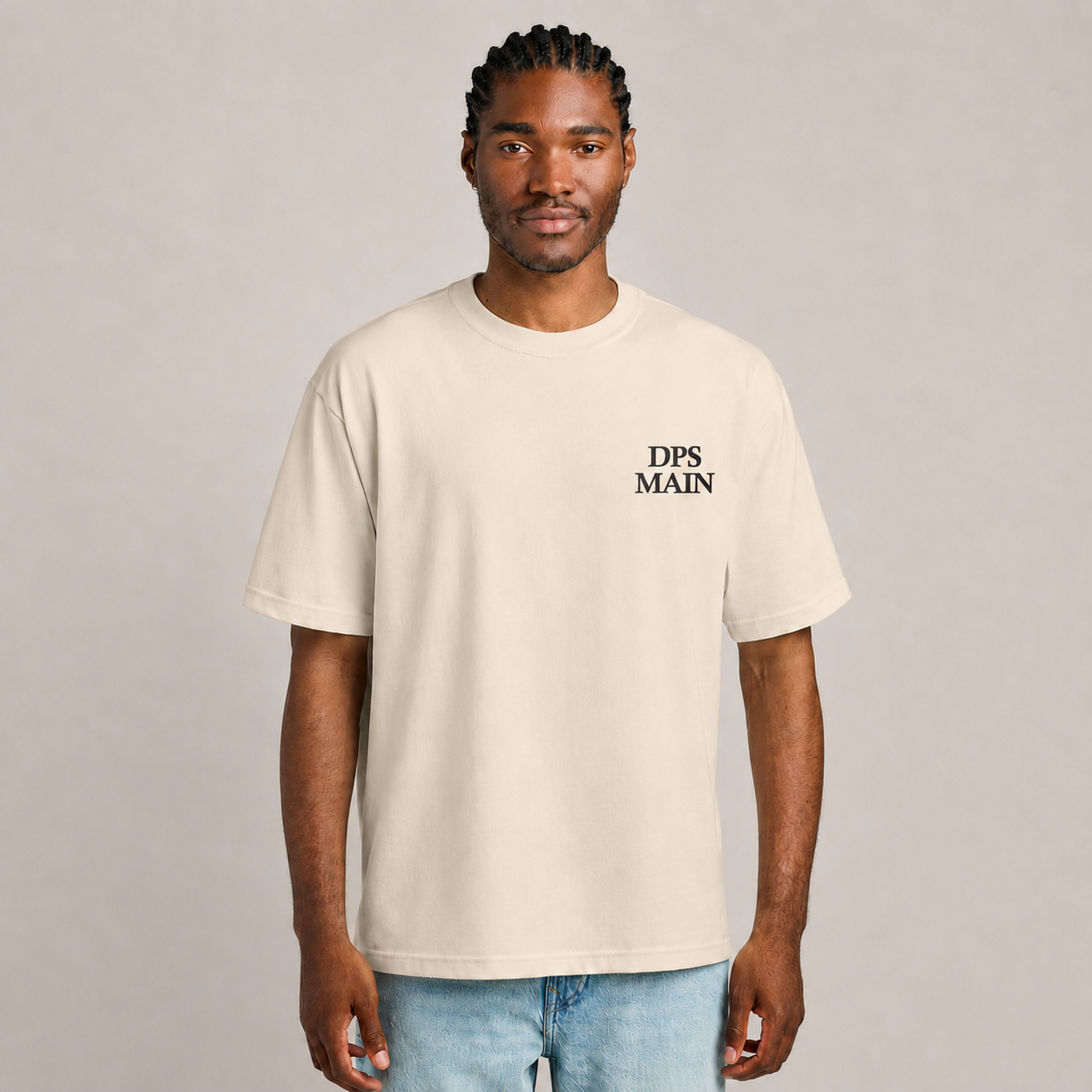 Towelliee DPS Main T-shirt - Cream