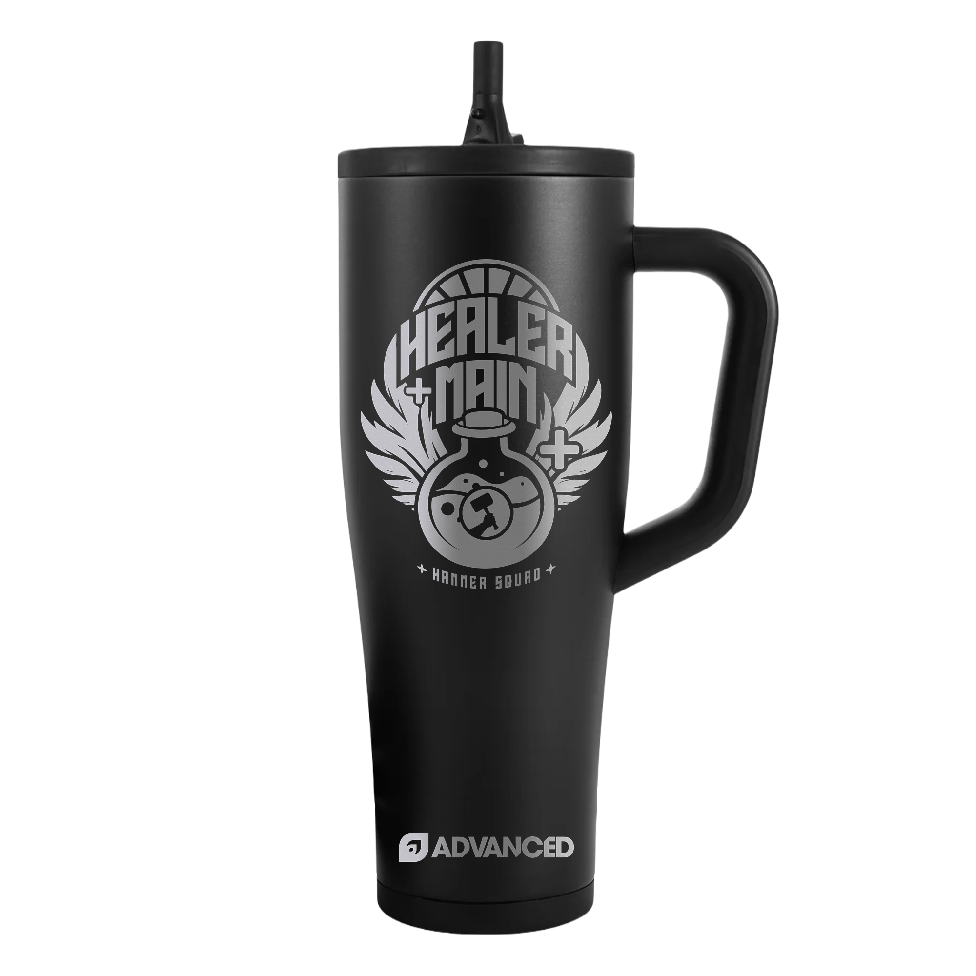 Healer Main 40oz Legend Series Ice Shaker - Black